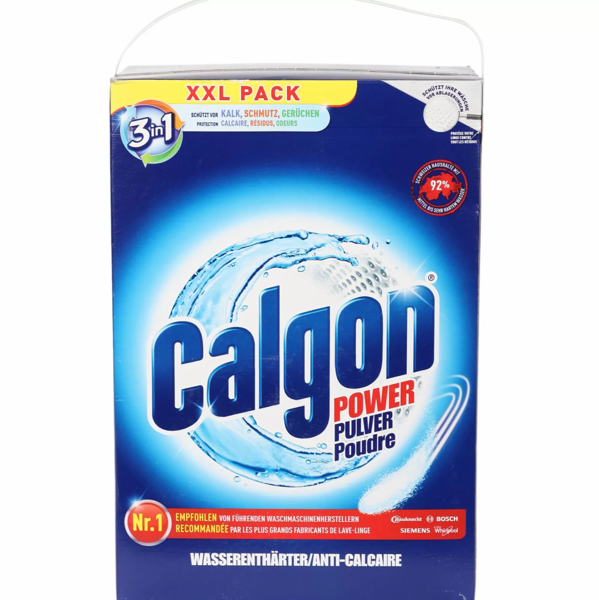 CALGON Entretien Du Linge<85 doses poudre anti calcaire power 3 en 1