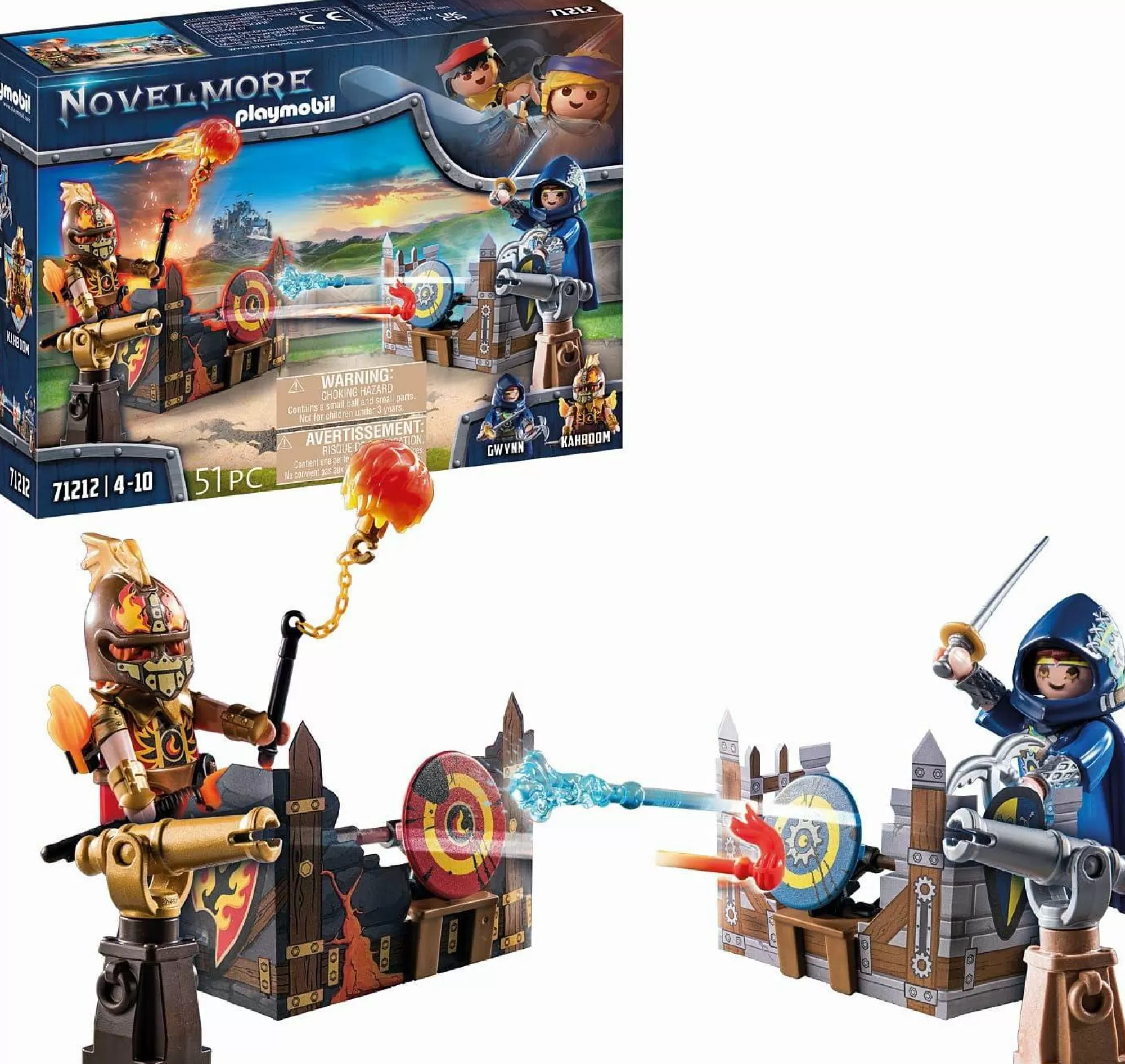 PLAYMOBIL Jouet | De 2 À 4 Ans<Duel chevalier Noverlmore et Burnham Raider