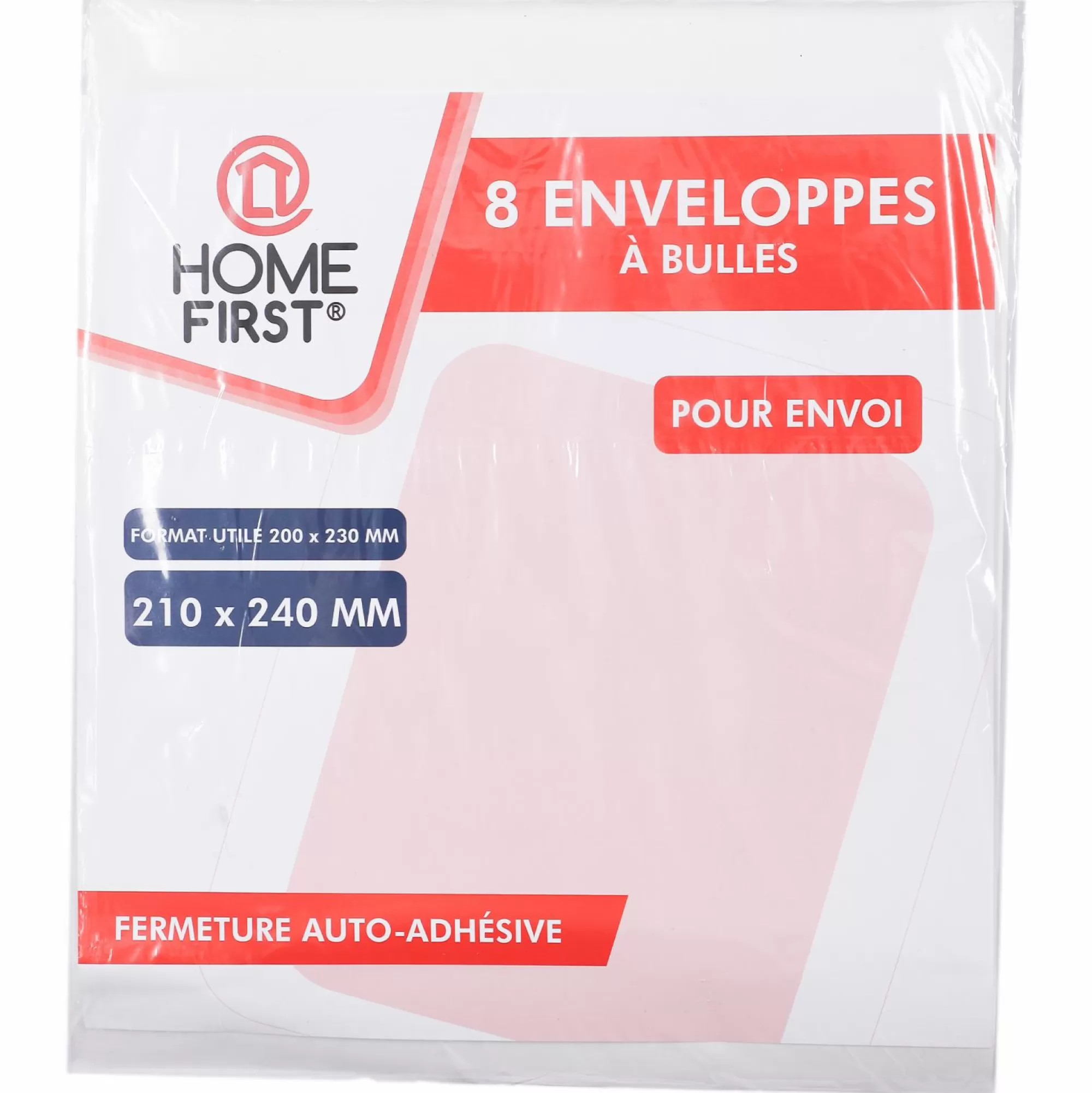 HOME FIRST Papeterie Et Bureau<8 enveloppes à bulles 210x240