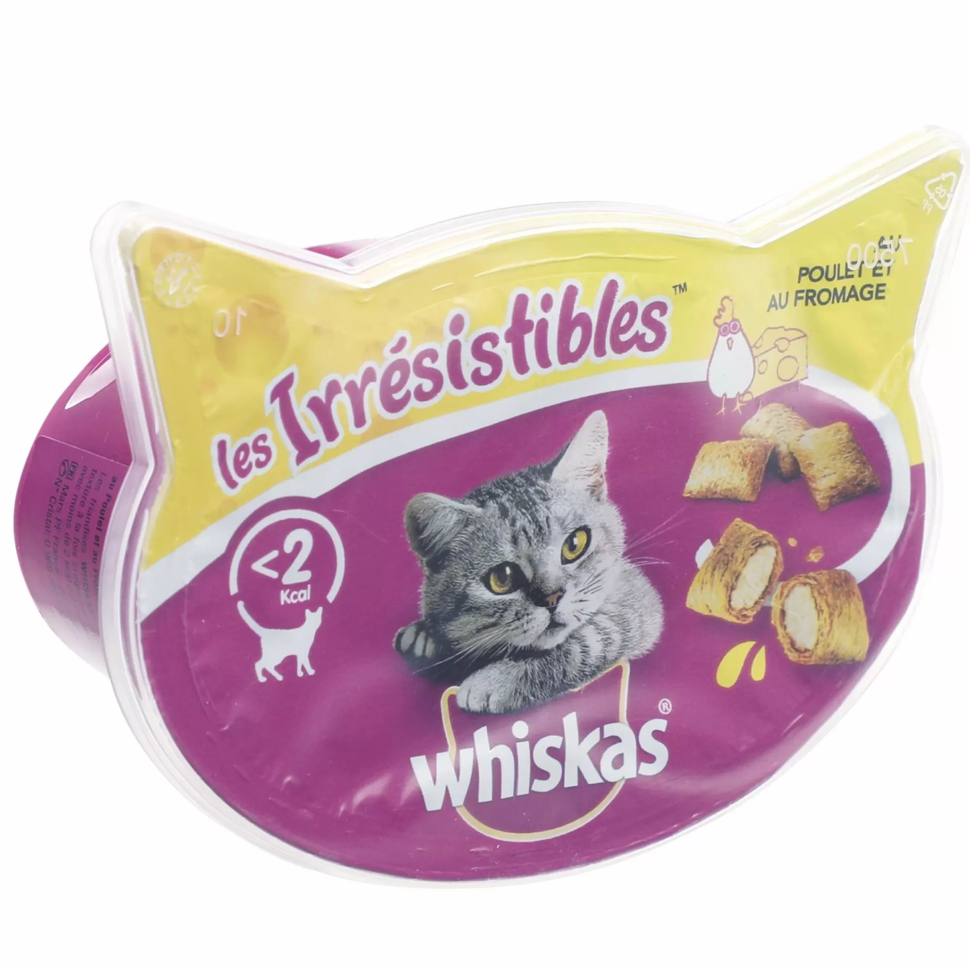 WHISKAS Animalerie<Friandises au poulet et fromage