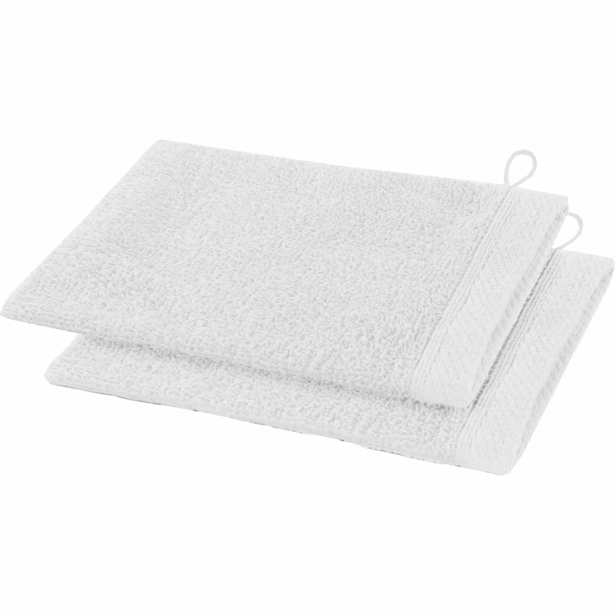 Stokomani Linge De Bain | Salle De Bain Et Wc<2 gants de toilette gris