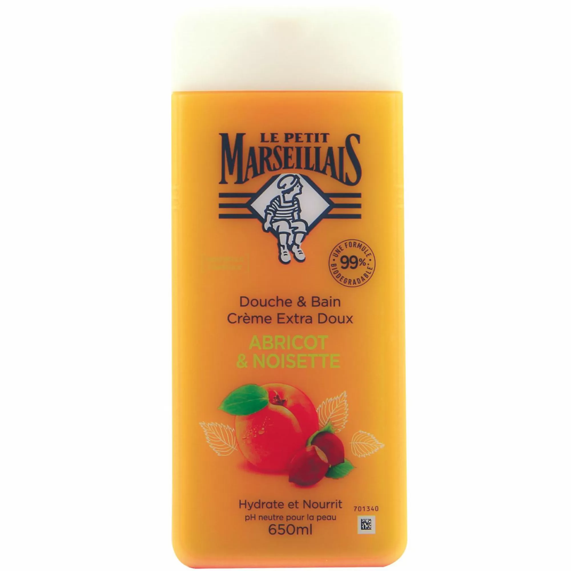 LE PETIT MARSEILLAIS Hygiène<Gel douche abricot et noisette