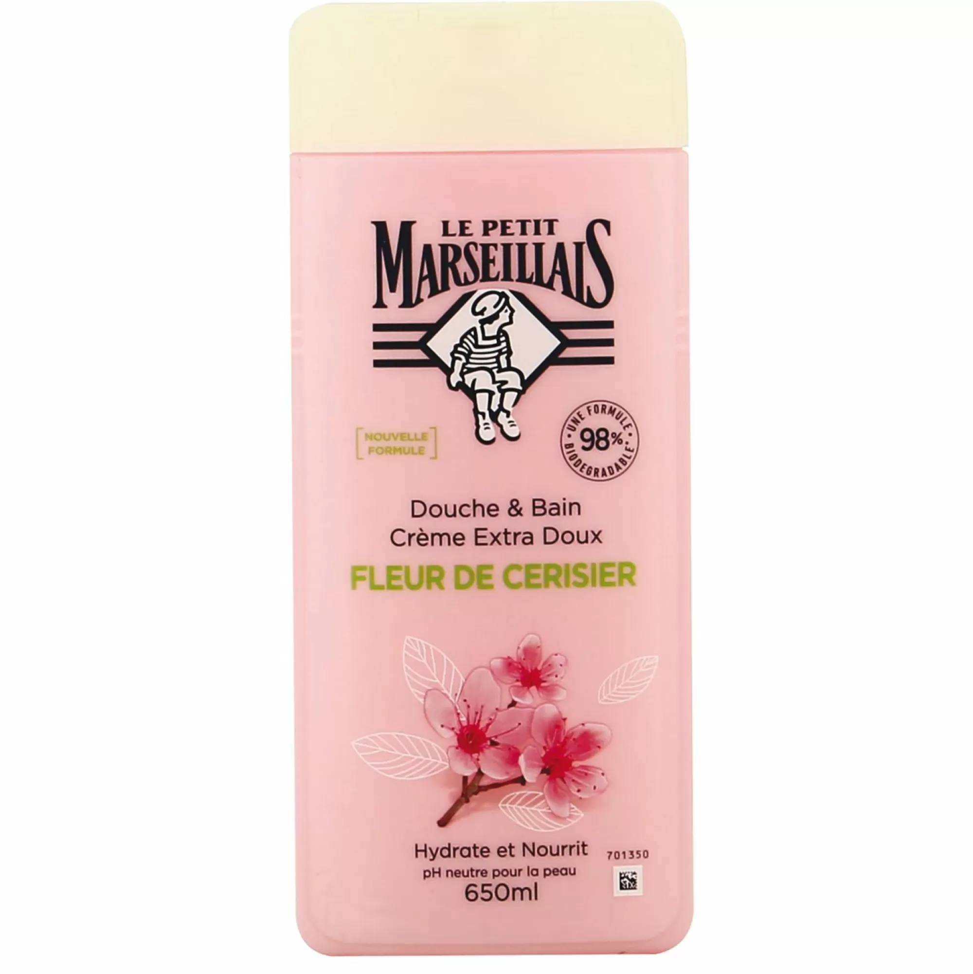 LE PETIT MARSEILLAIS Hygiène<Gel douche fleur de cerisier