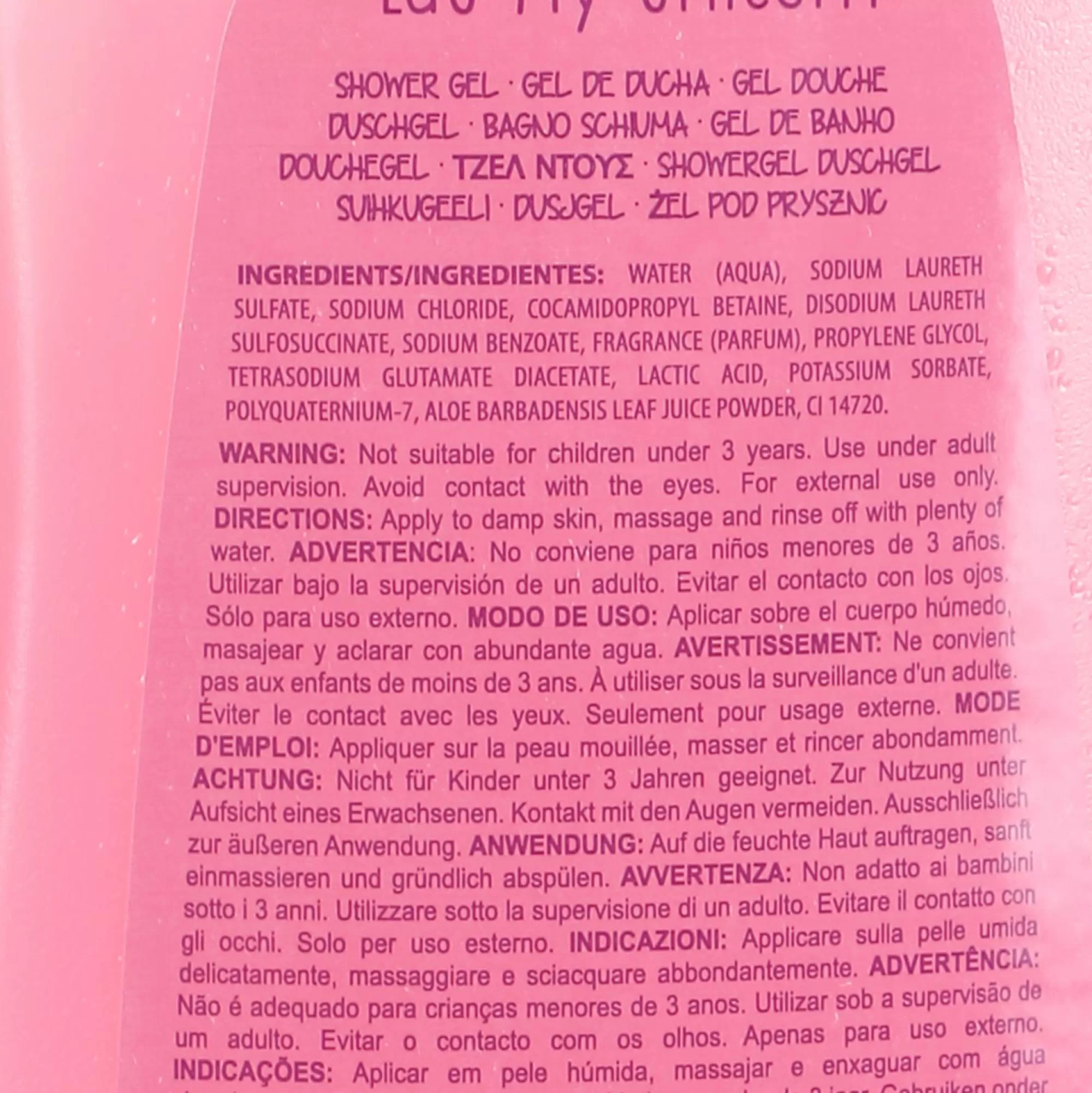 Stokomani Hygiène<Gel douche licorne