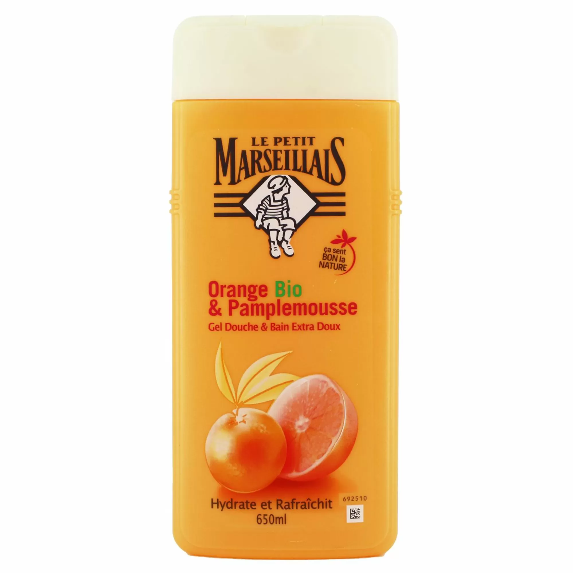 LE PETIT MARSEILLAIS Hygiène<Gel douche orange et pamplemousse