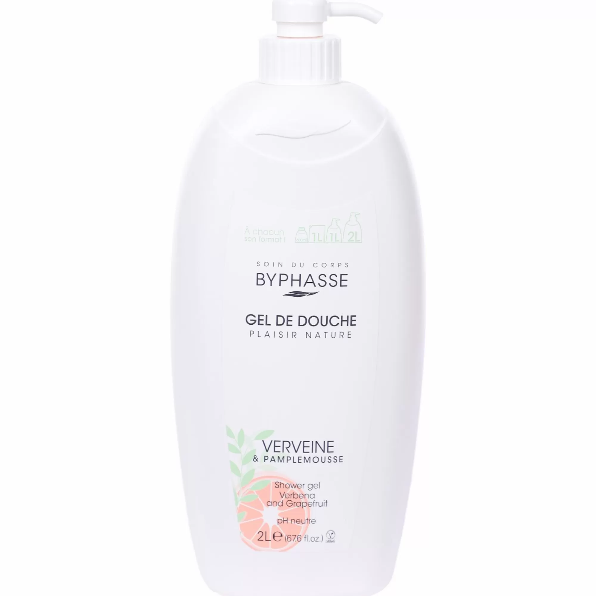 BYPHASSE Hygiène<Gel douche plaisir nature verveine pamplemousse