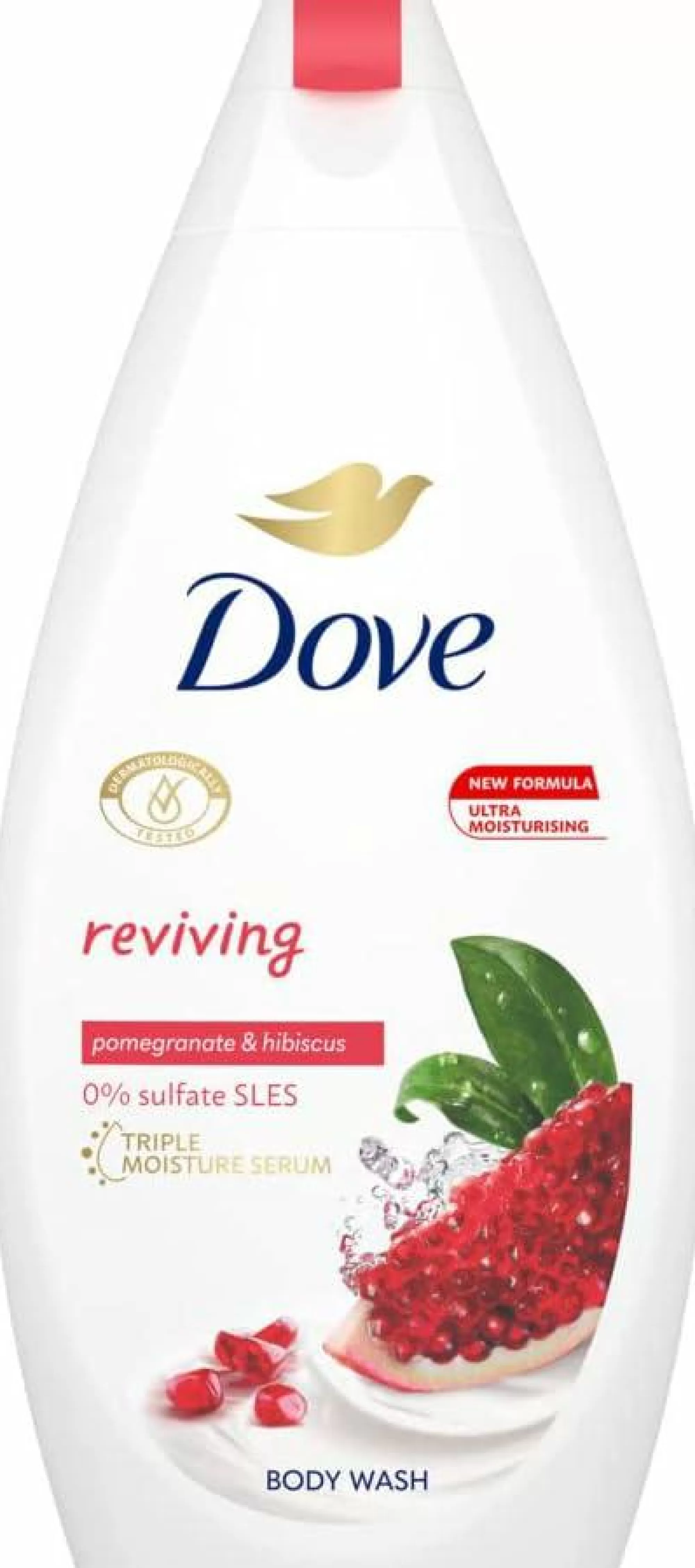 DOVE Hygiène<Gel douche revitalisant Grenade et Hibiscus