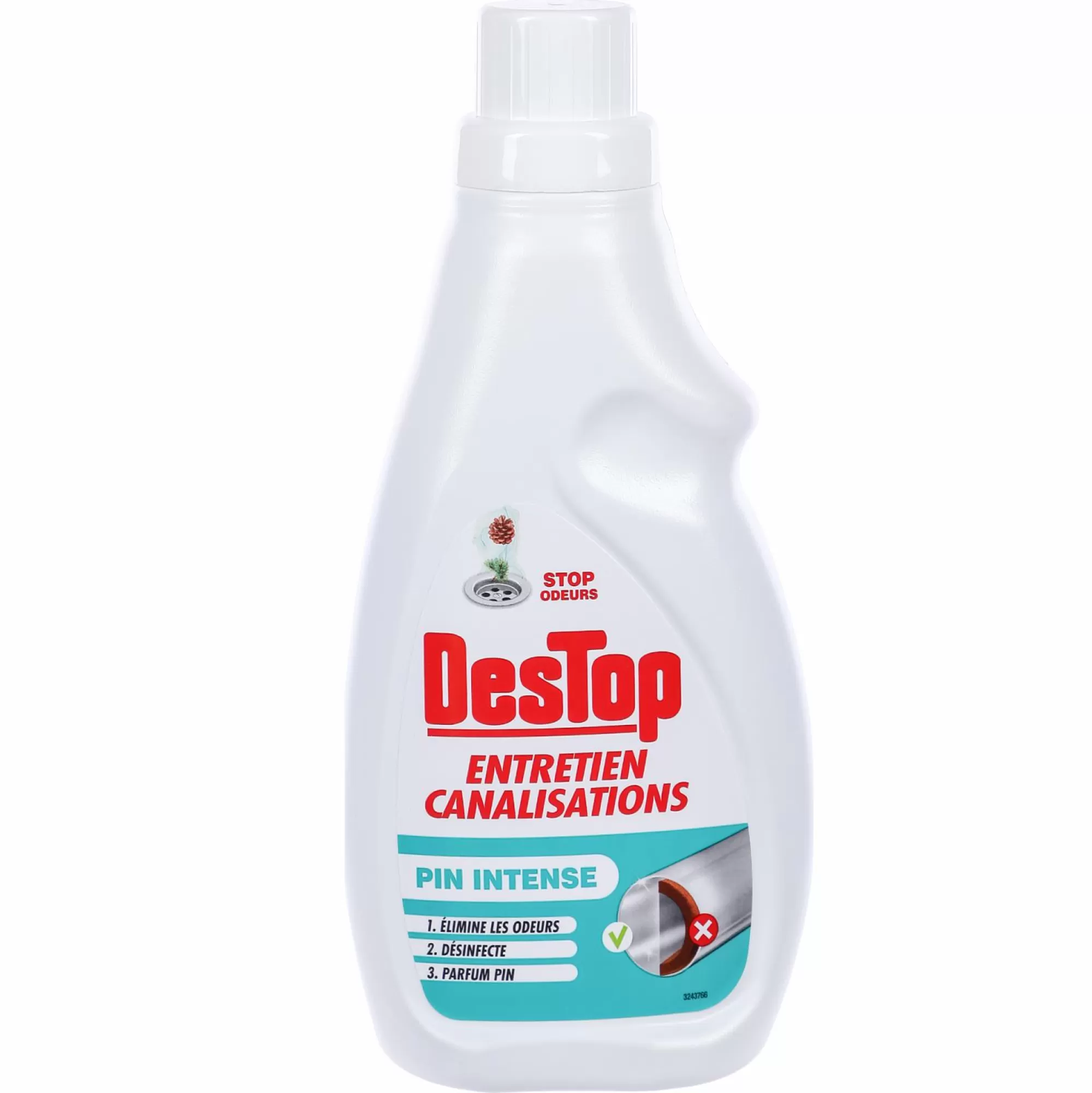 DESTOP Produits Ménagers<Gel nettoyant canalisation fraicheur pin