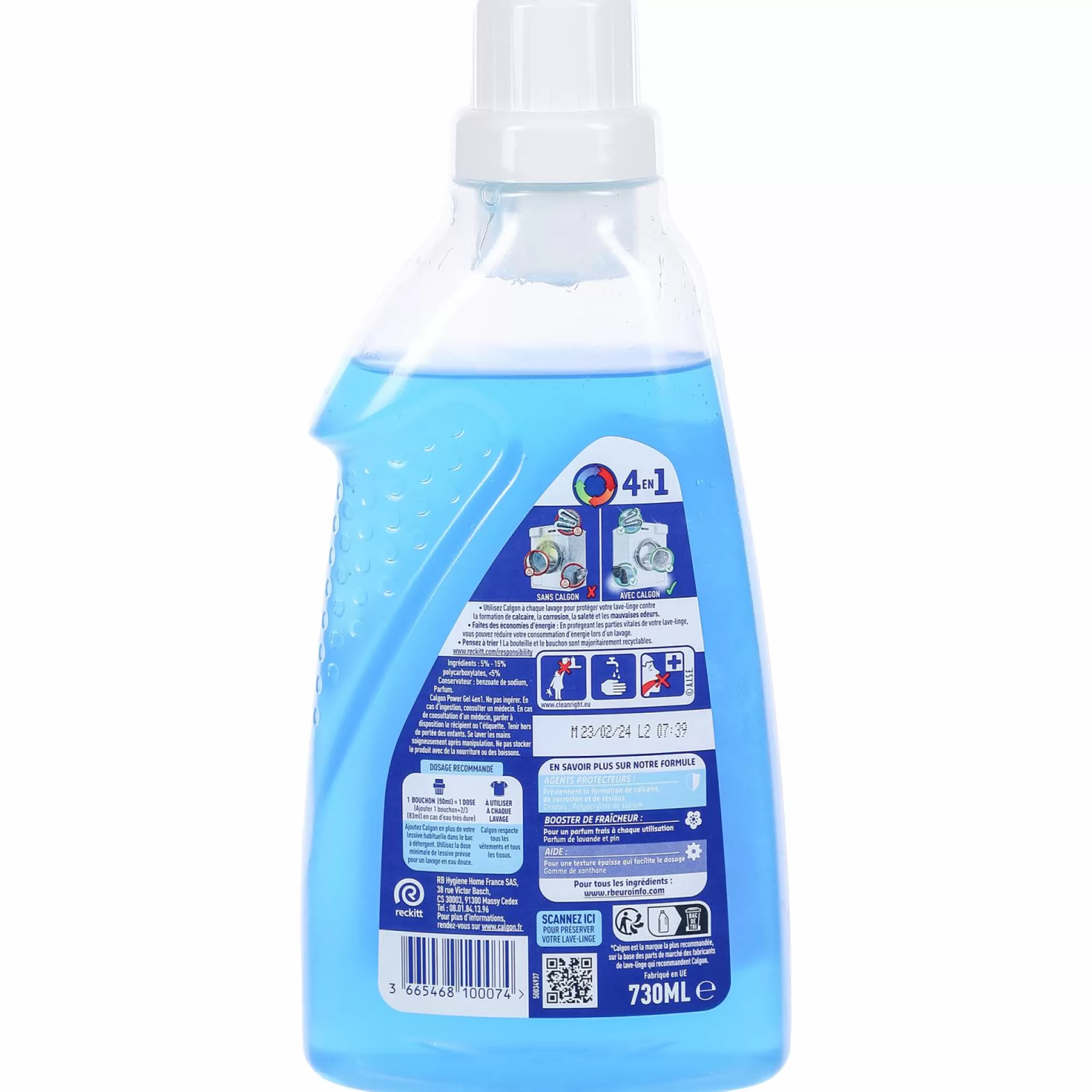 CALGON Entretien Du Linge<Gel power anti-calcaire