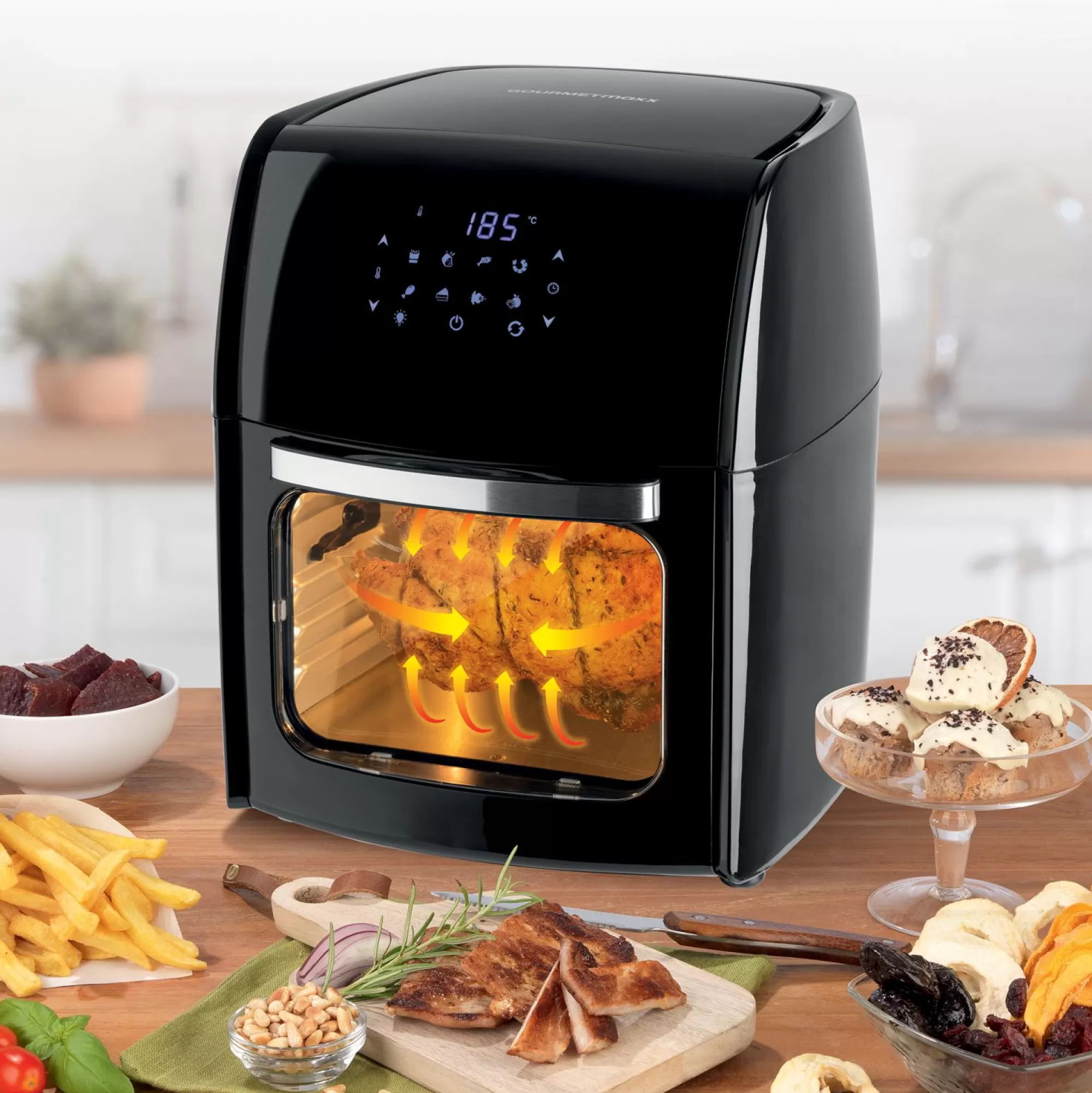 Stokomani Cuisson Et Ustensiles | Petit Électroménager<GOURMETmaxx Friteuse à air chaud XL 12L