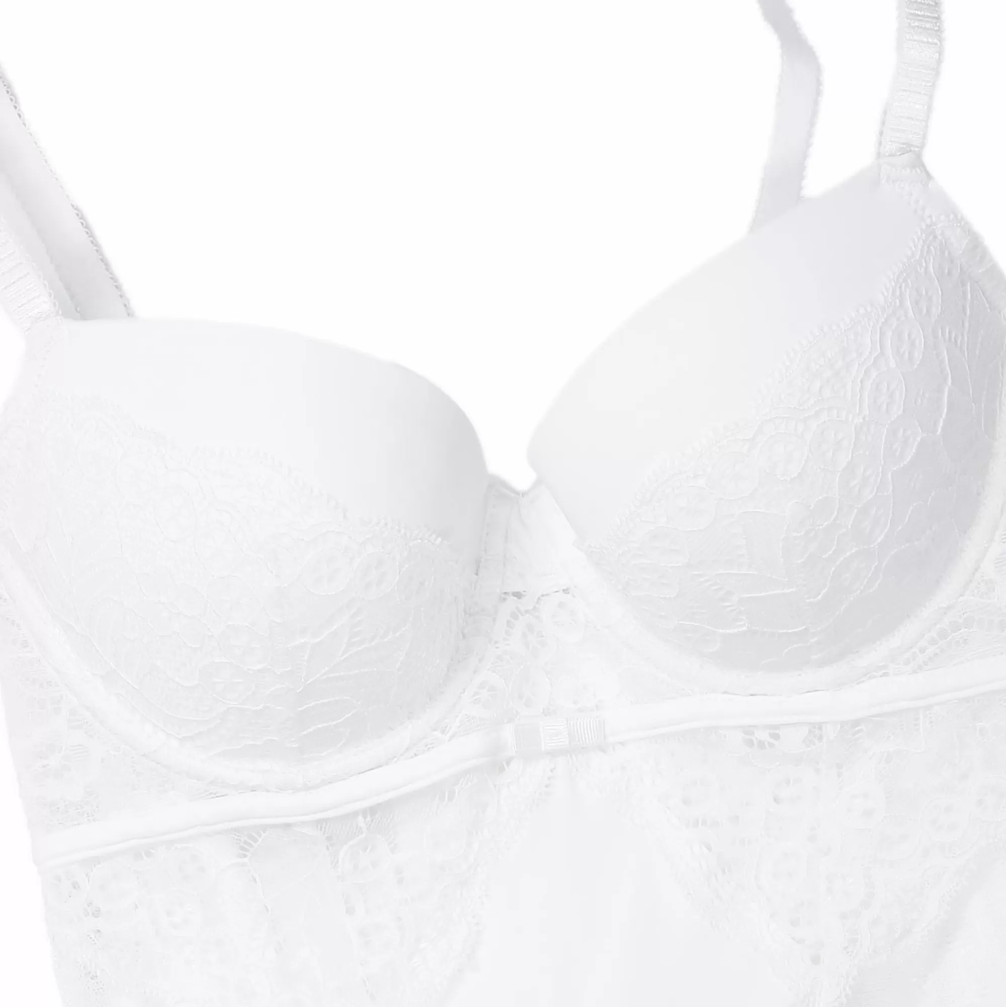 LA CITY Lingerie Et Vêtements De Nuit<GUEPIERE IVOIRE Blanc