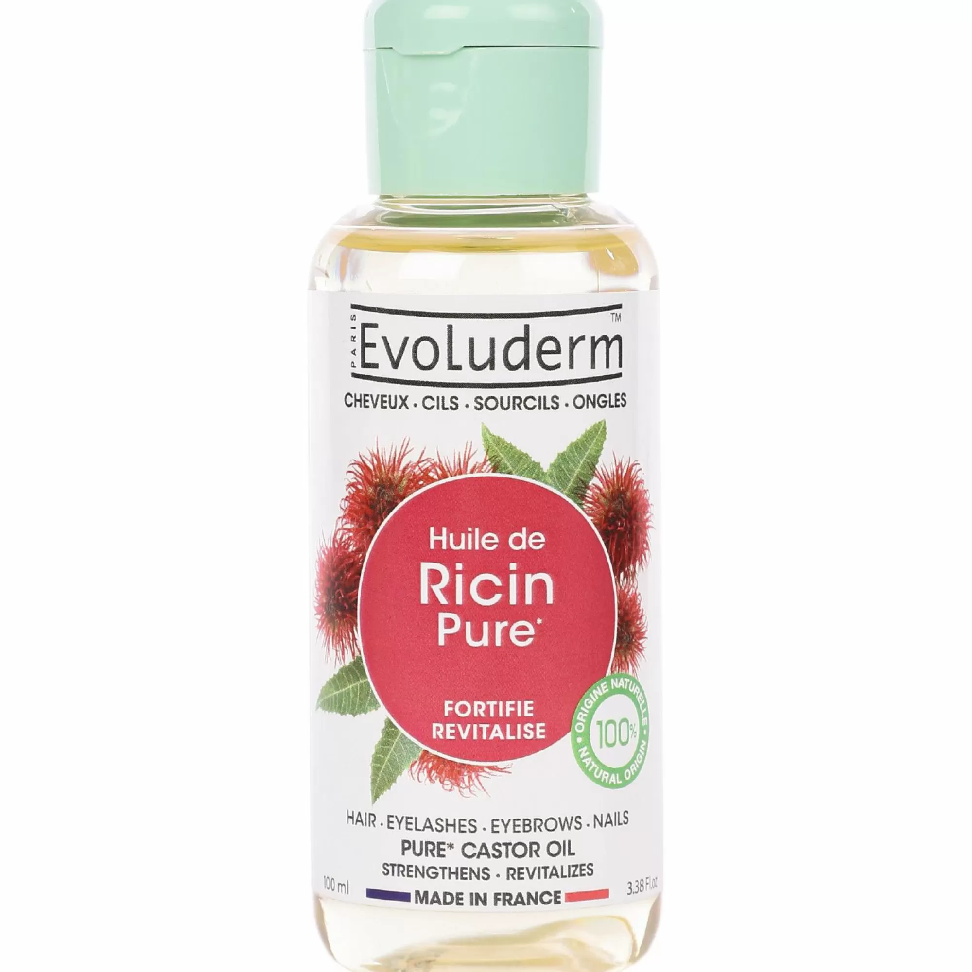 EVOLUDERM Corps<Huile de ricin pure