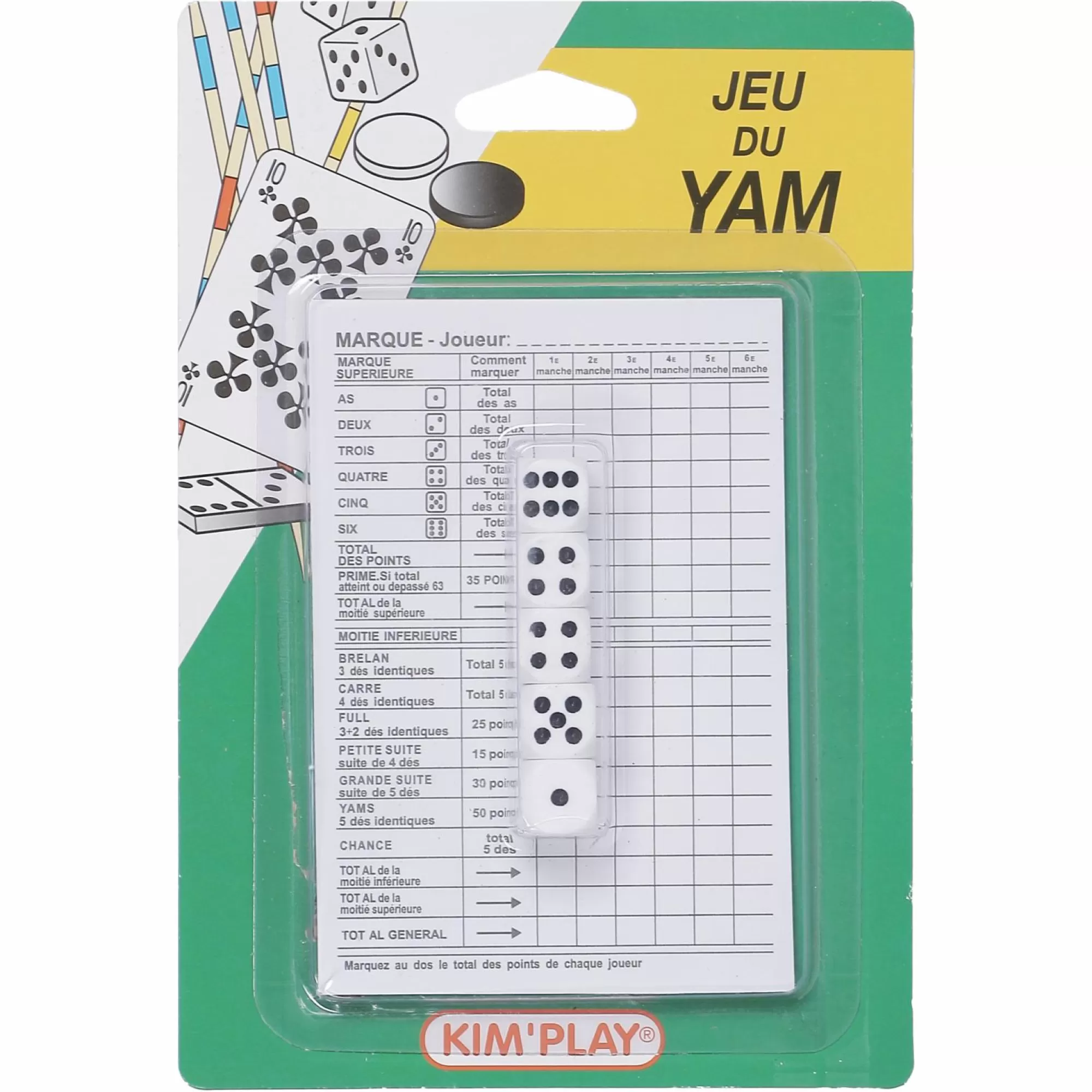 Stokomani Jouet | Jeux De Société<Jeu du Yam