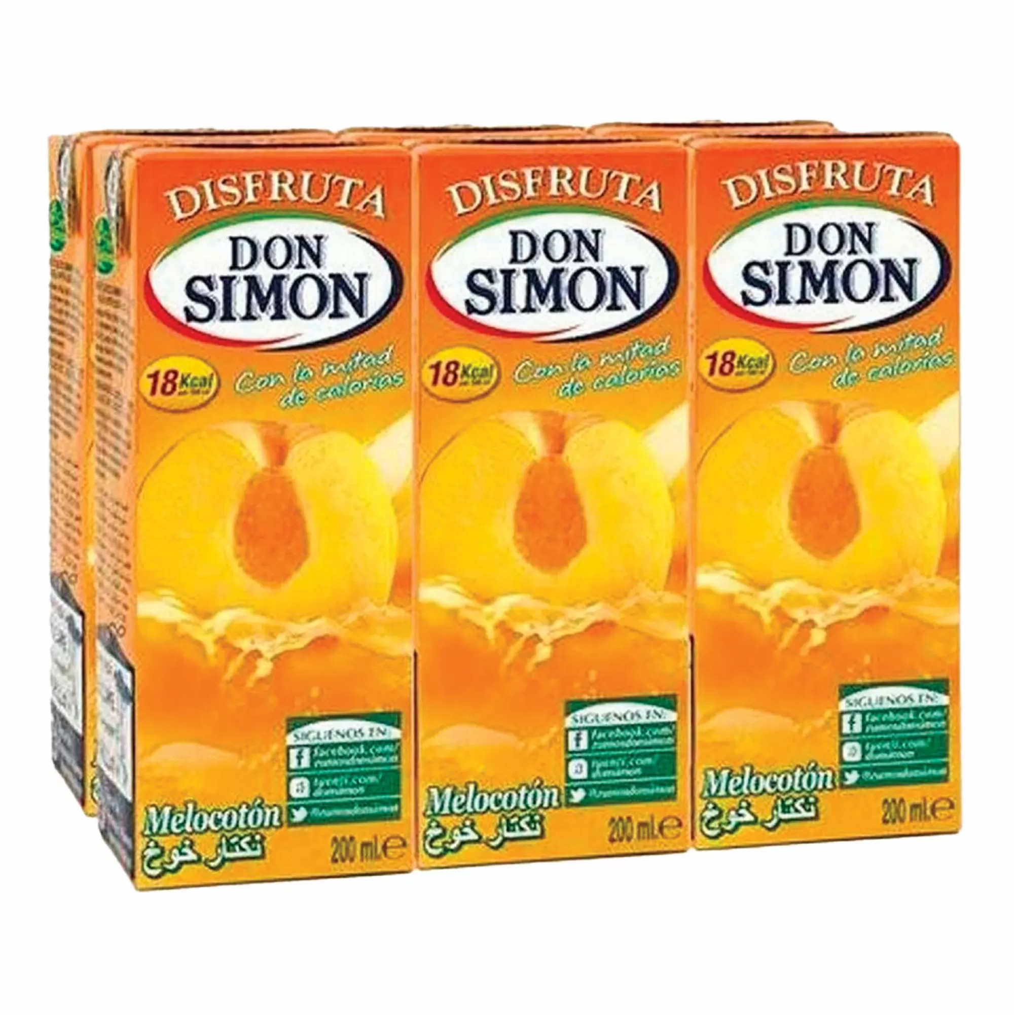 Stokomani Boissons<Jus à la pêche sans sucre ajouté x6