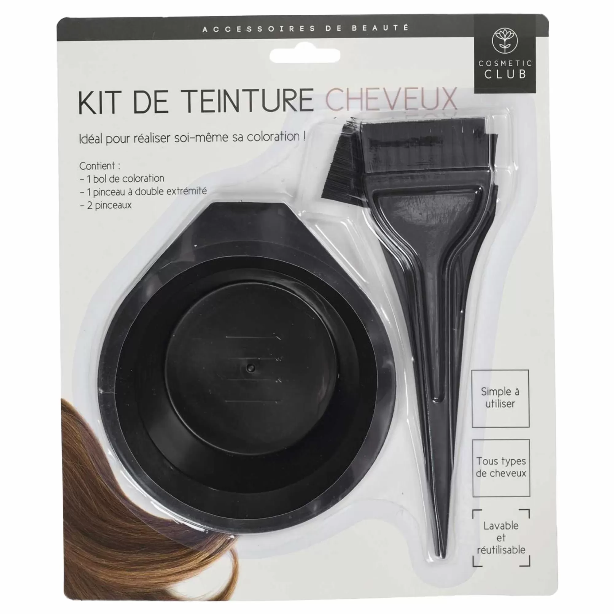 Stokomani Cheveux<Kit coloration cheveux 4 pièces