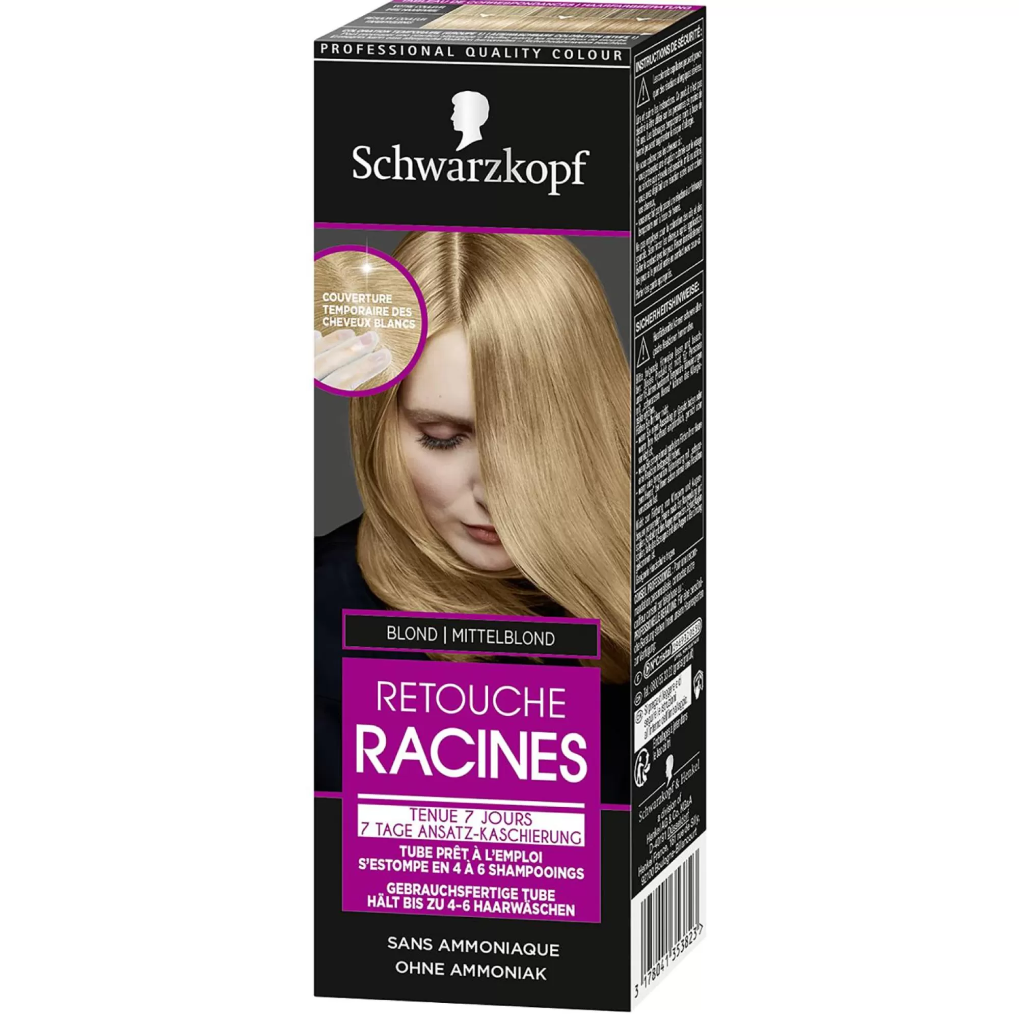 SCHWARZKOPF Cheveux<Kit de retouche racine Blond