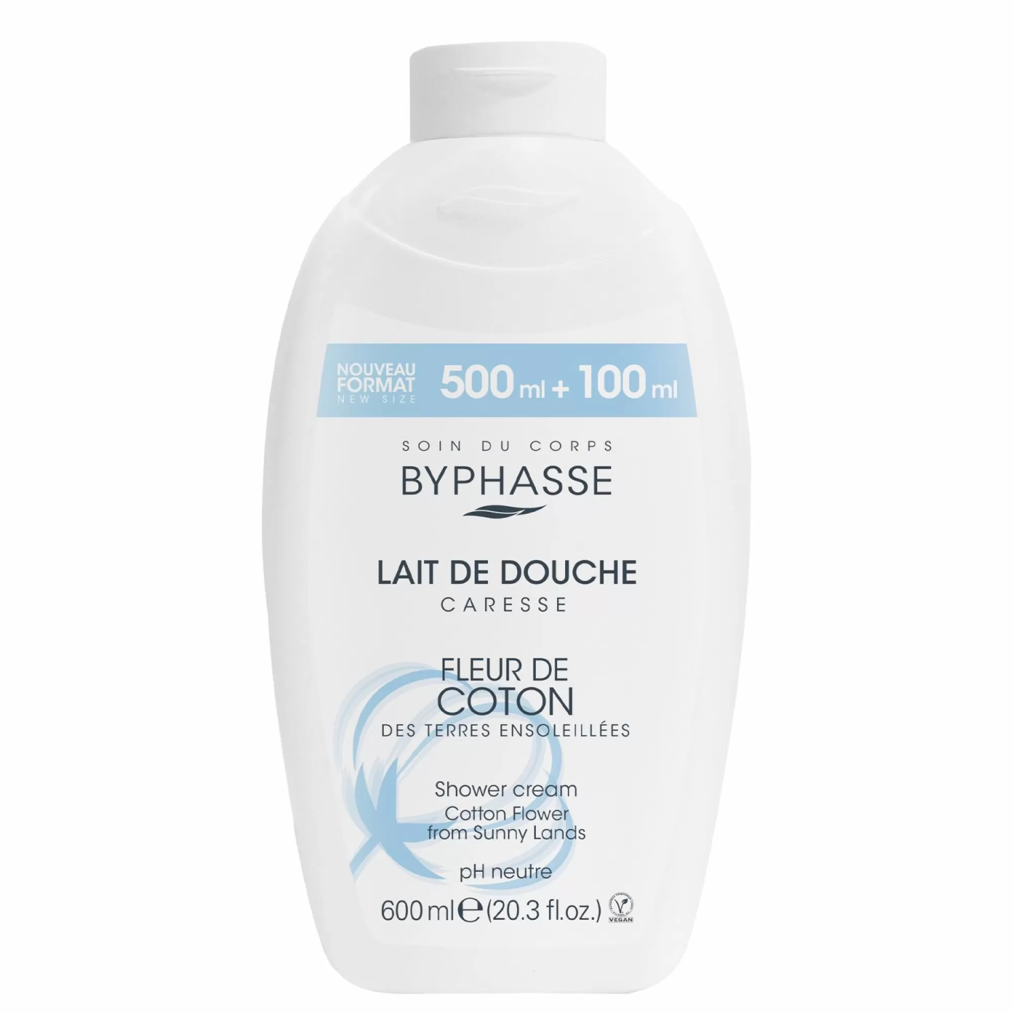 BYPHASSE Hygiène<Lait de douche caresse fleur de coton