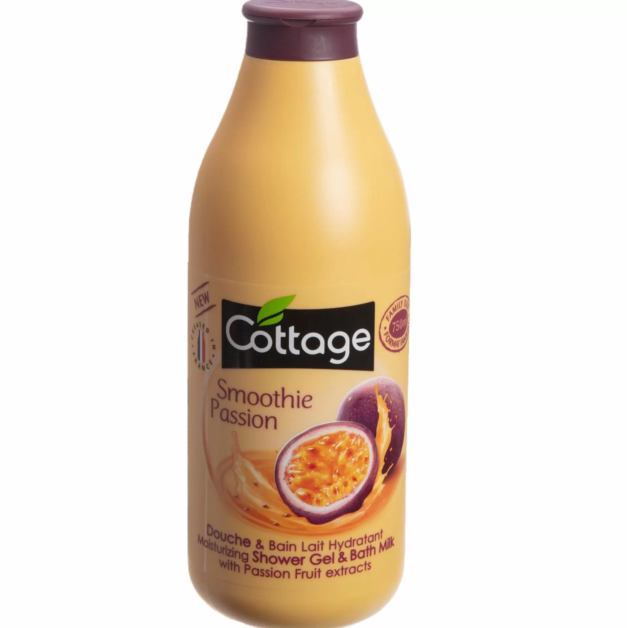 COTTAGE Hygiène<Lait hydratant douche et bain smoothie passion