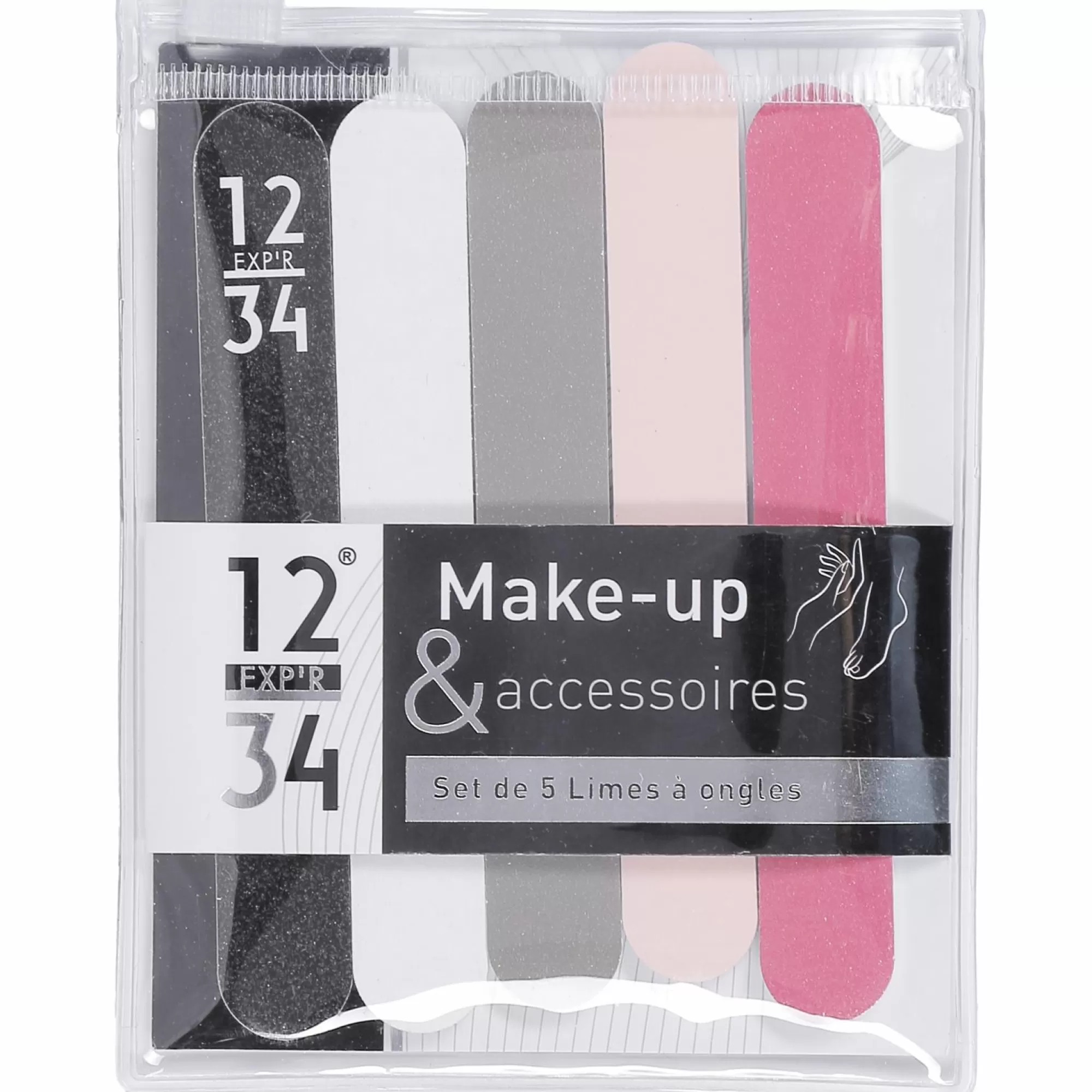 EXPR 1234 Maquillage Et Ongles | Accessoires Beauté<5 limes à ongles