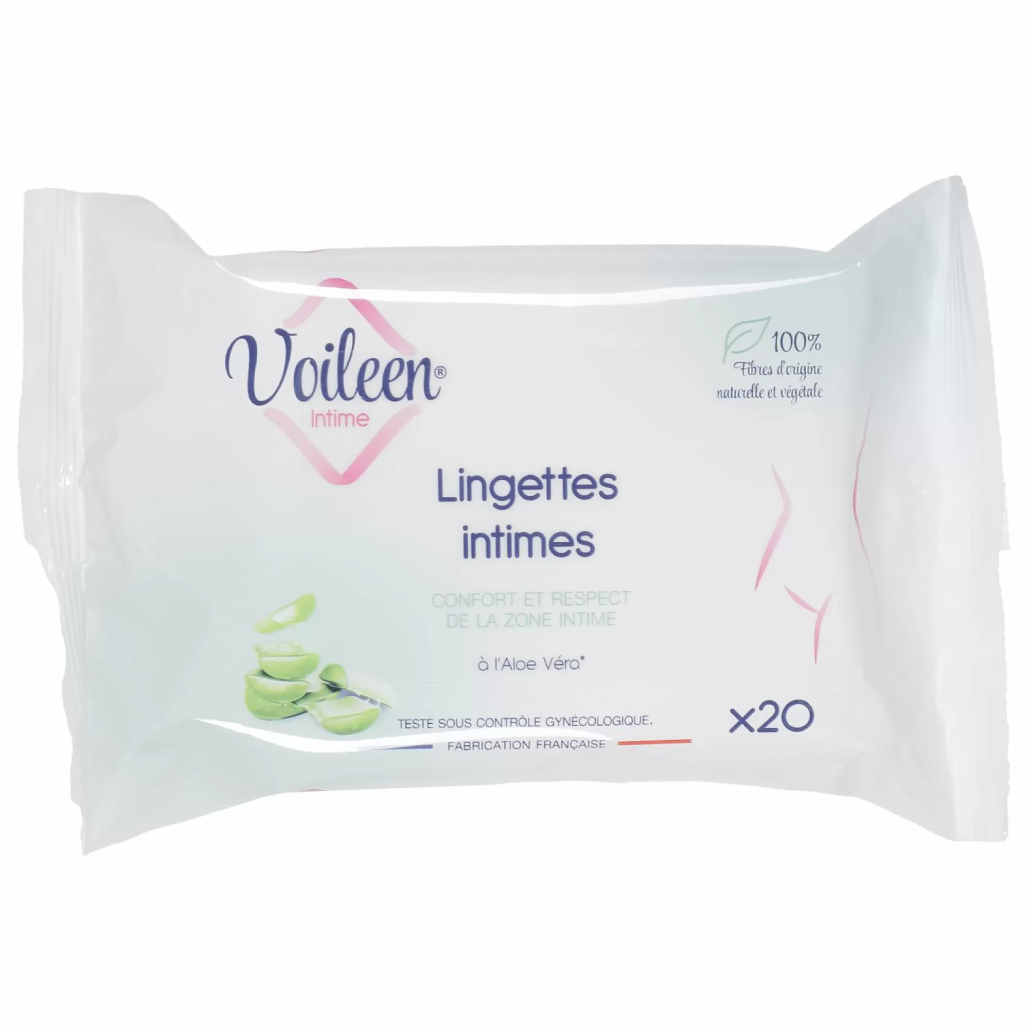 VOILEEN Hygiène<20 lingettes intimes