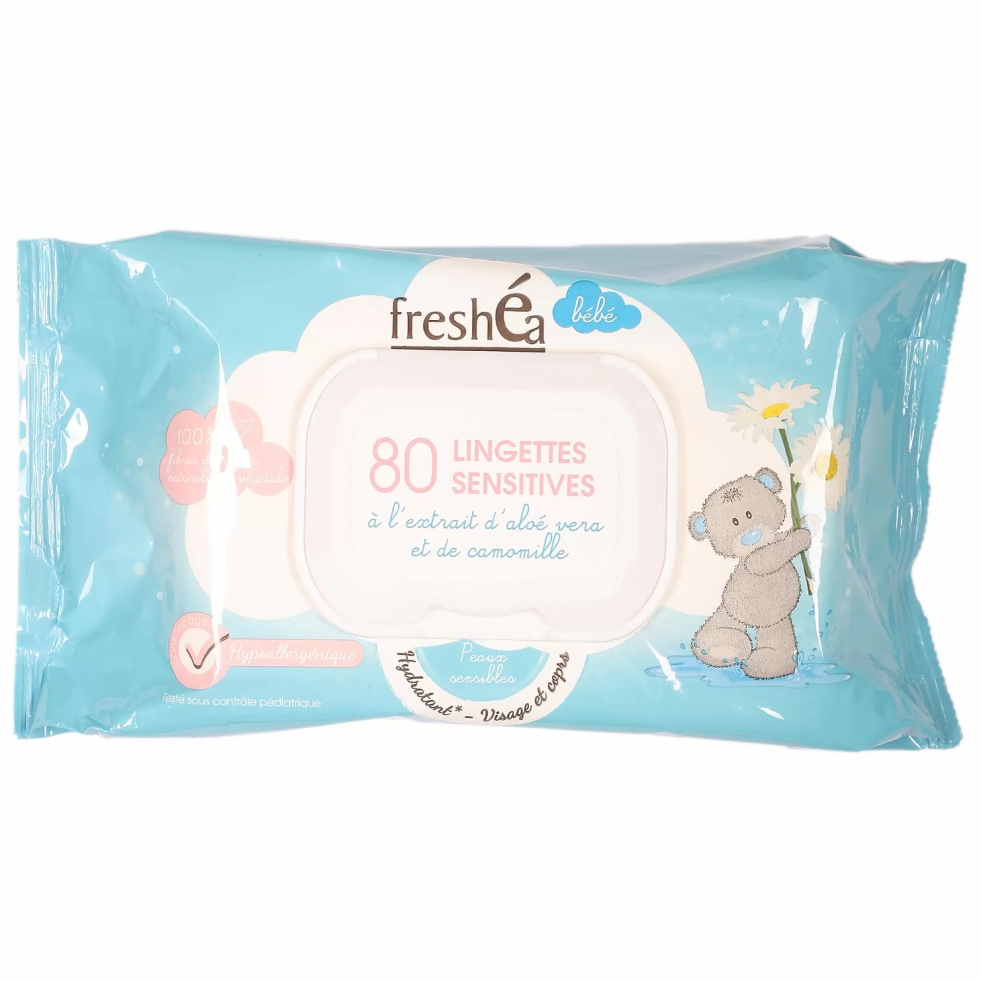 FRESHEA Soin Bébé<80 lingettes pour bébé