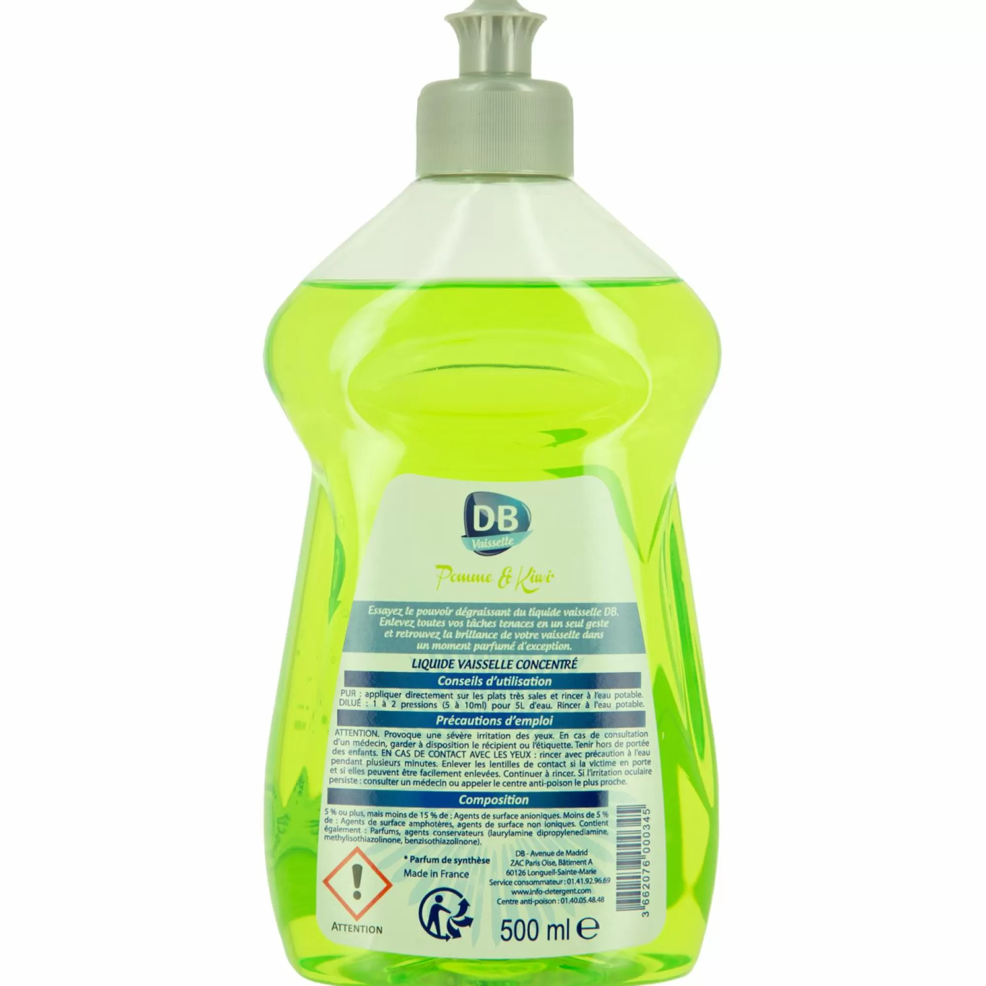 DB Produits Ménagers<Liquide vaisselle pomme et kiwi