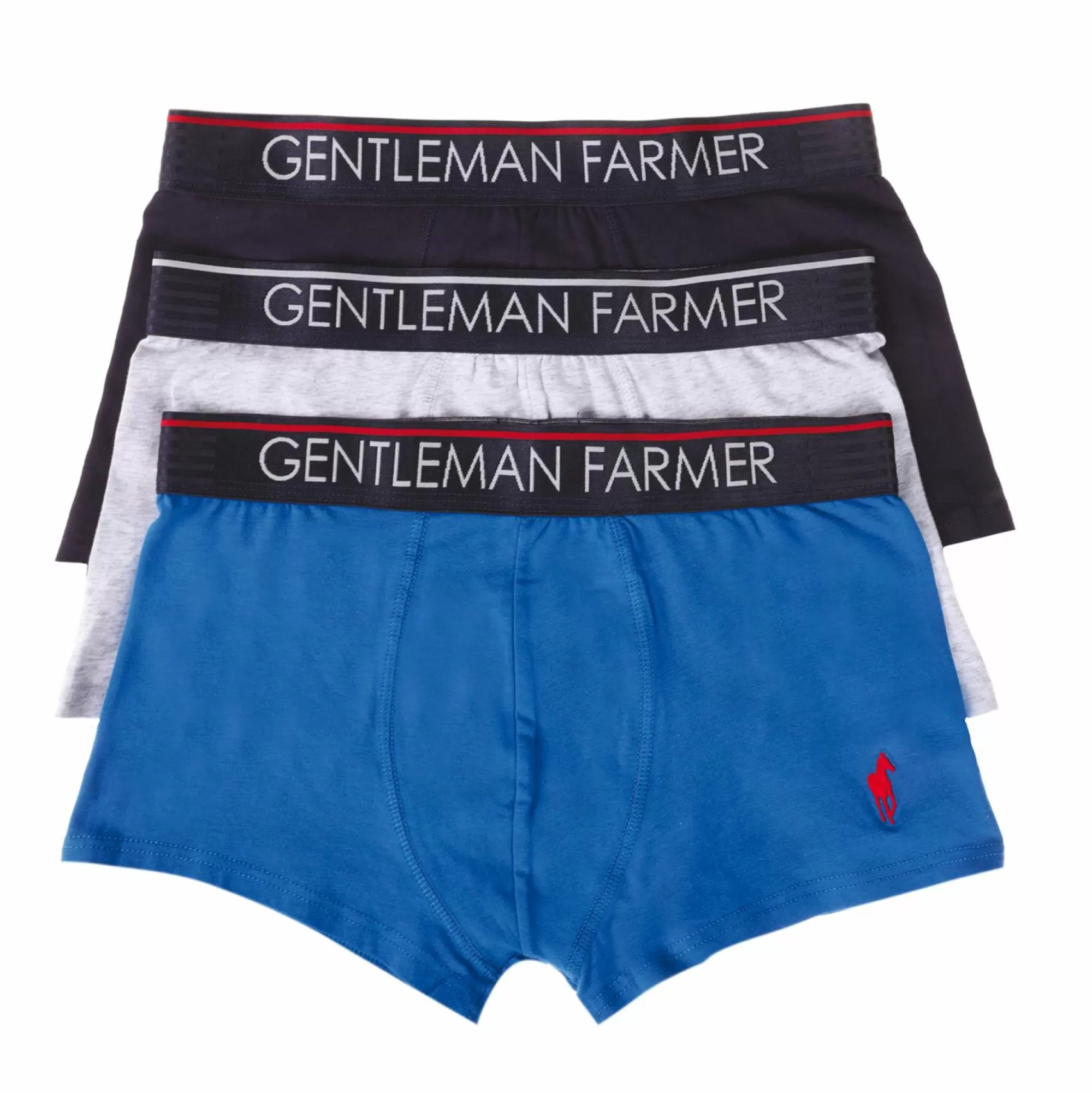 GENTLEMAN FARMER Sous-Vêtements Et Vêtements De Nuit<Lot de 3 boxers en coton