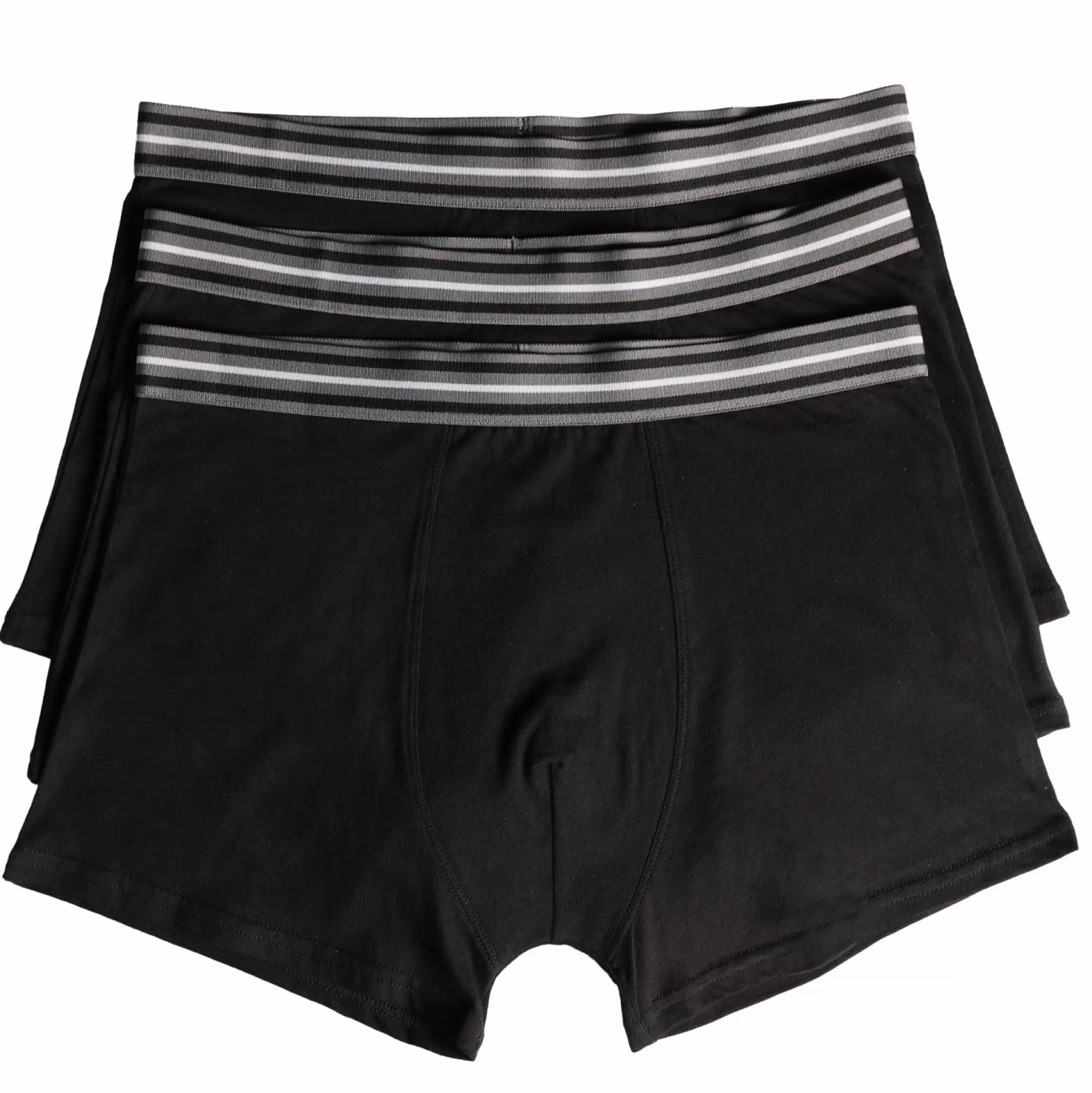 AMAURY S Sous-Vêtements Et Vêtements De Nuit<Lot de 3 boxers en coton uni Noir