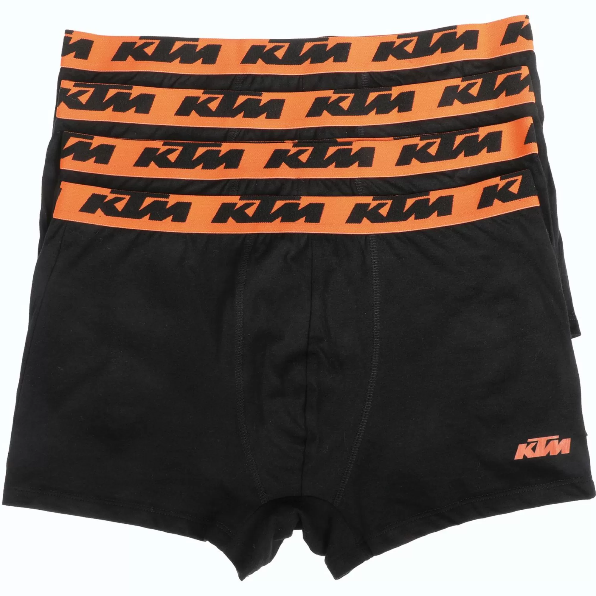 KTM BY FREEGUN Sous-Vêtements Et Vêtements De Nuit<Lot de 4 boxers s en coton Noir