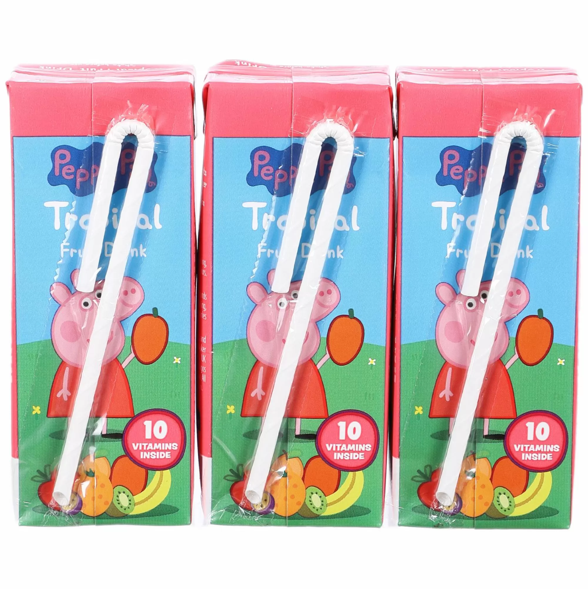 PEPPA PIG Boissons<Lot de 3 briques de jus de multifruit