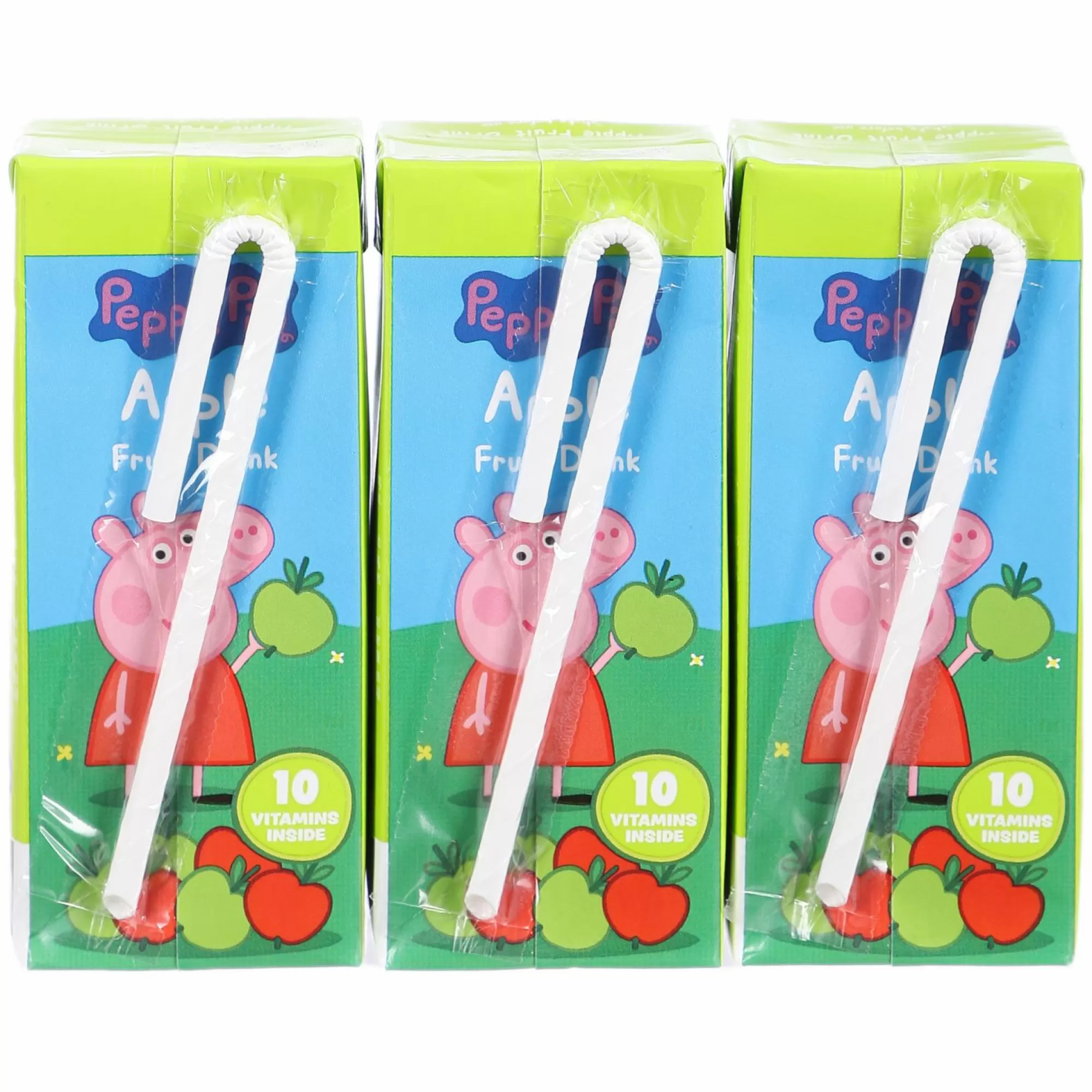 PEPPA PIG Boissons<Lot de 3 briques de jus de pomme