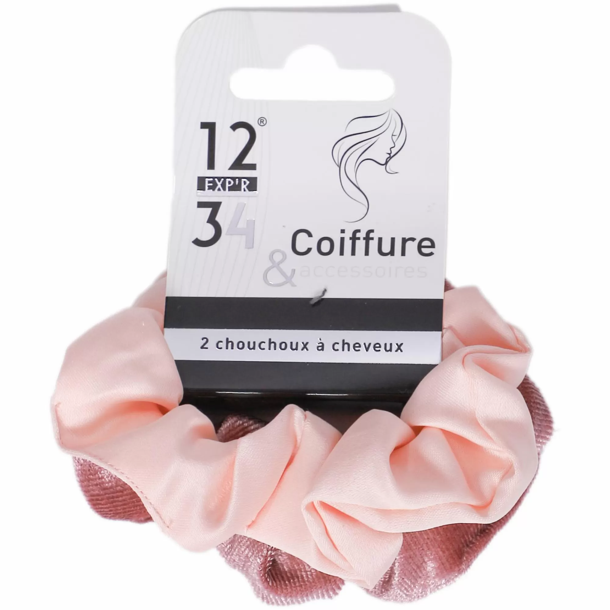 Stokomani Cheveux<Lot de 2 chouchous rose