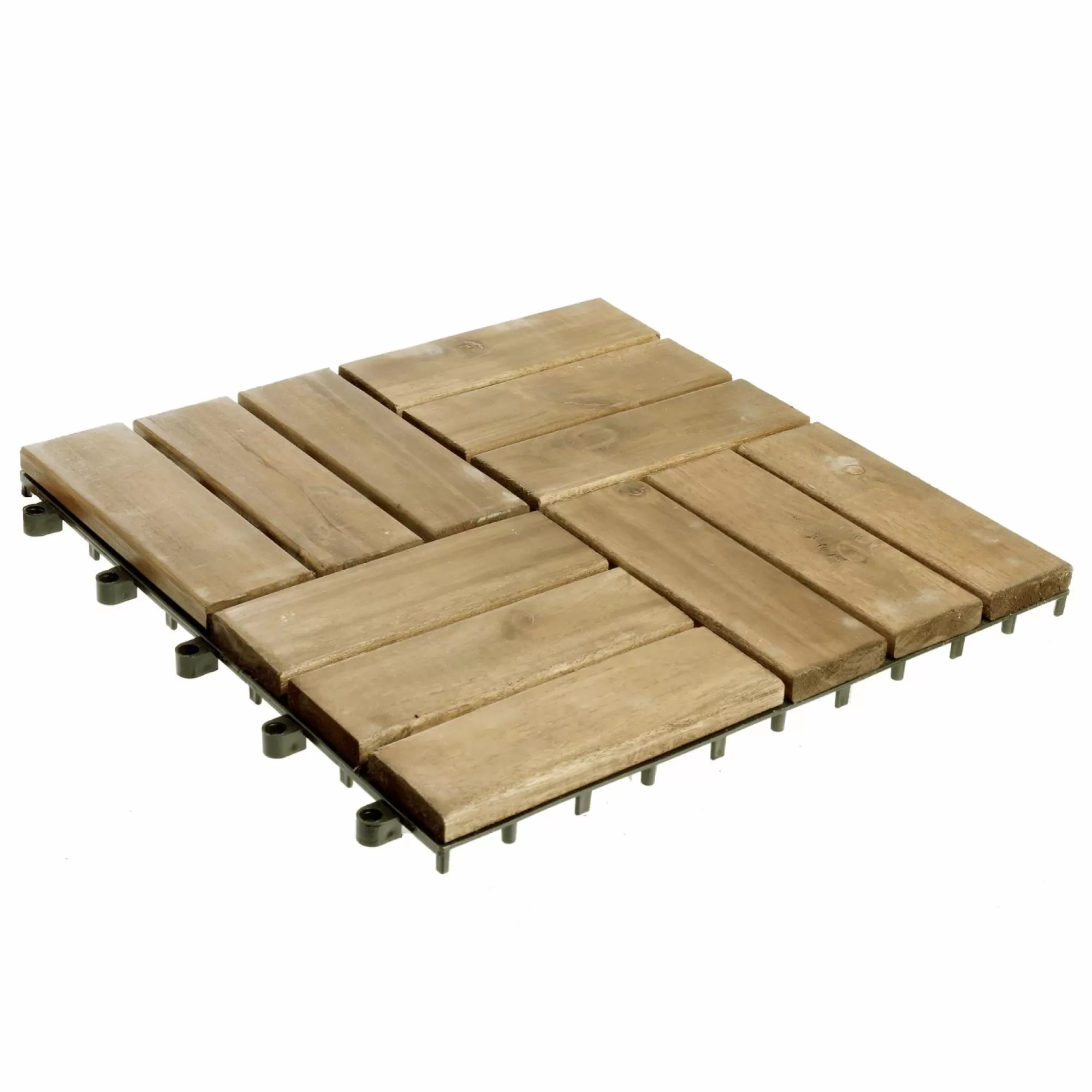 DECLIC GARDEN Mobilier Et Décoration De Jardin<Lot de 6 dalles en acacia