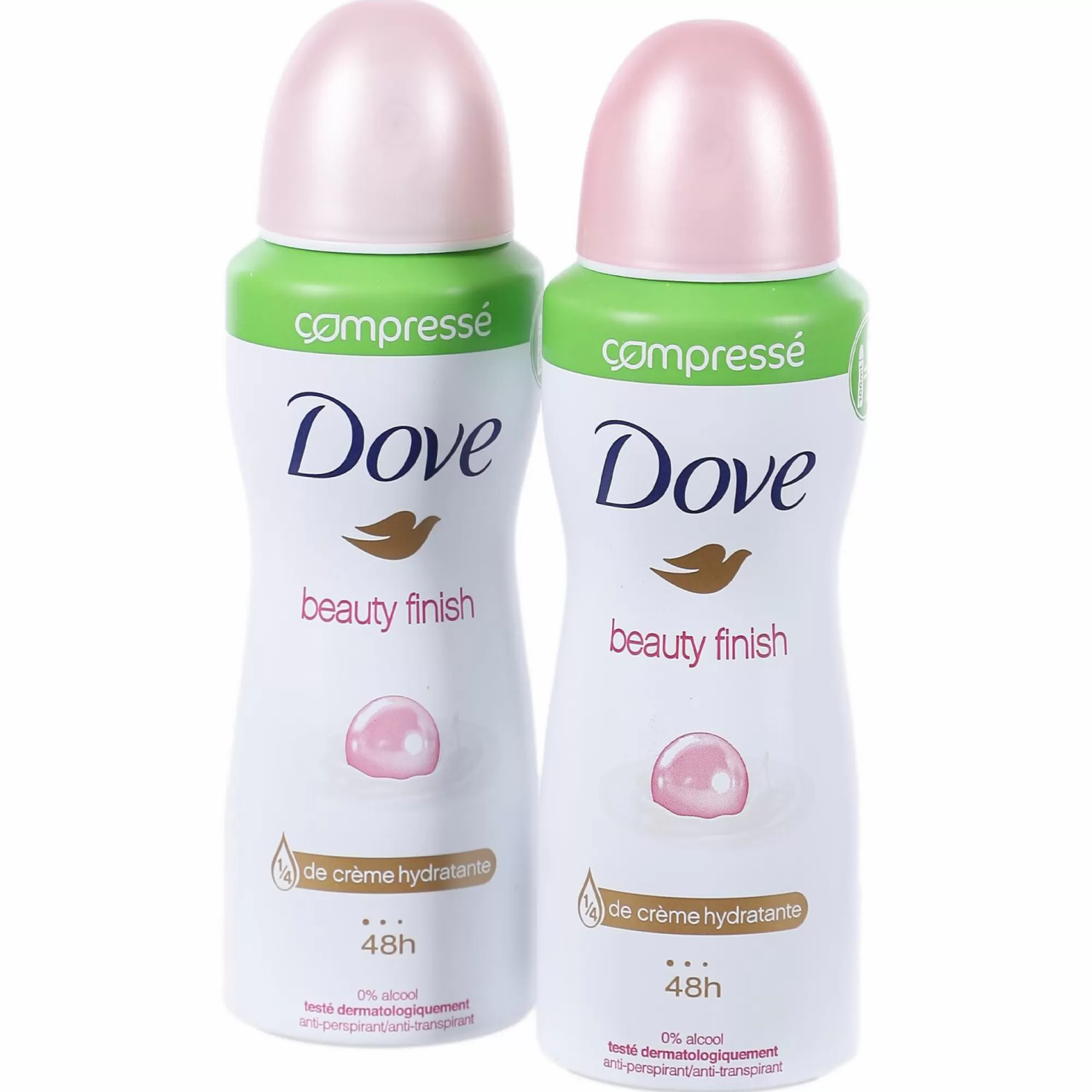 DOVE Hygiène<Lot de 2 déodorant beauty finish 48h