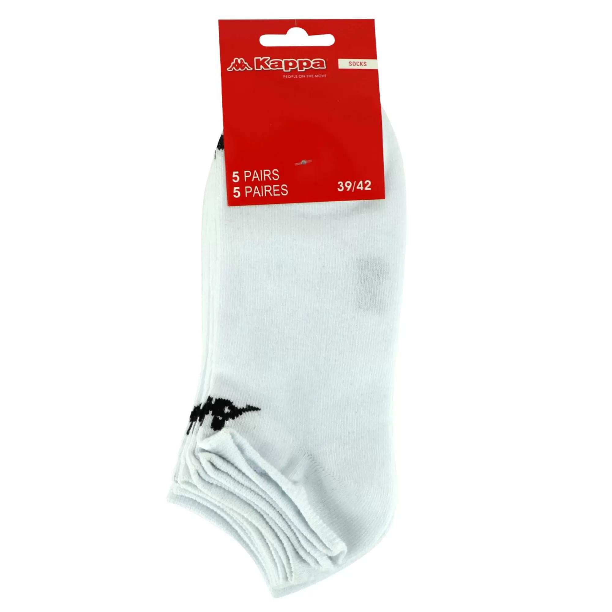 KAPPA Chaussures Et Accessoires<Lot de 5 paires de chaussettes courtes hes Blanc