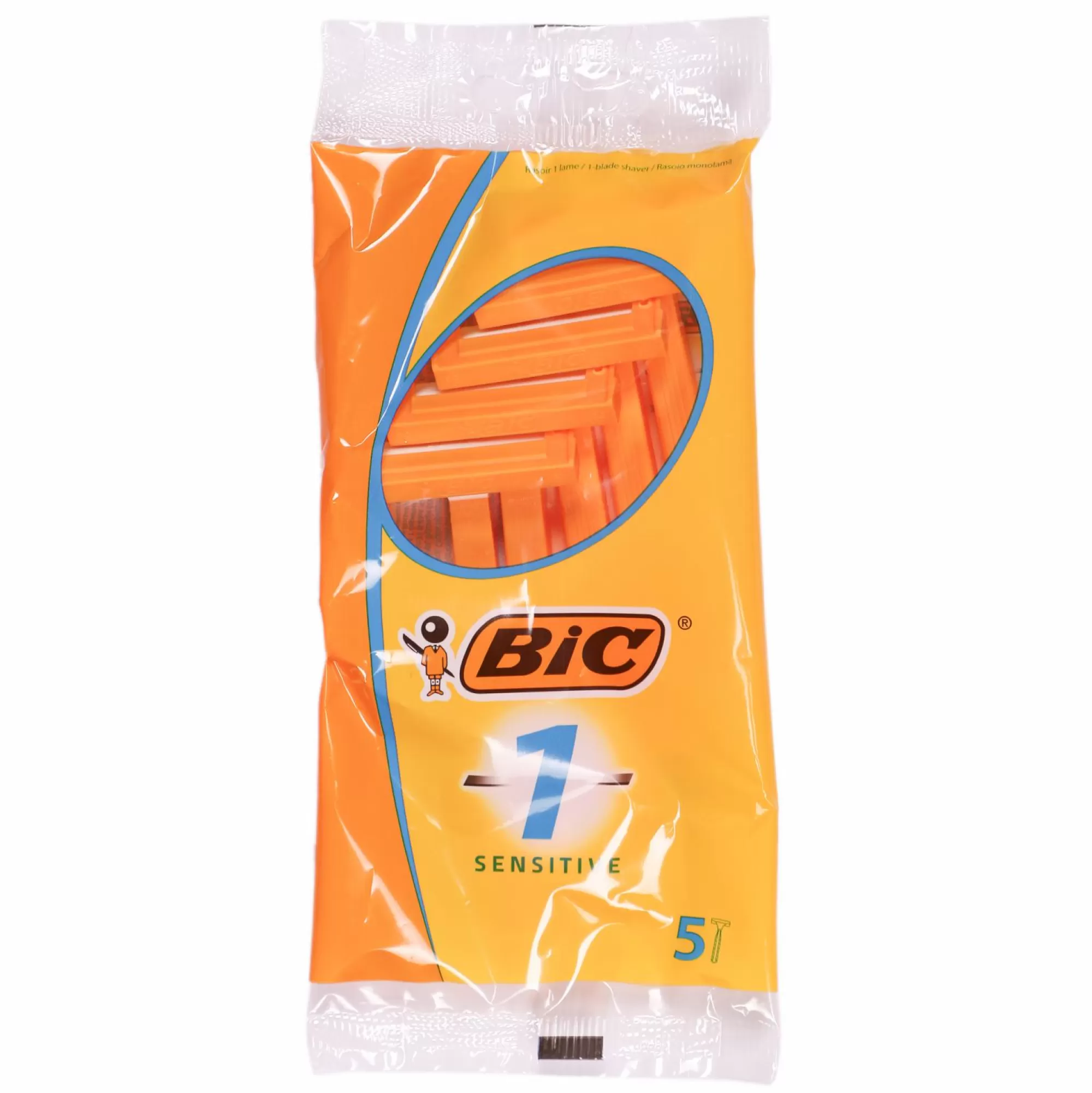 BIC Hygiène<Lot de 5 rasoirs 1 lame sensitive