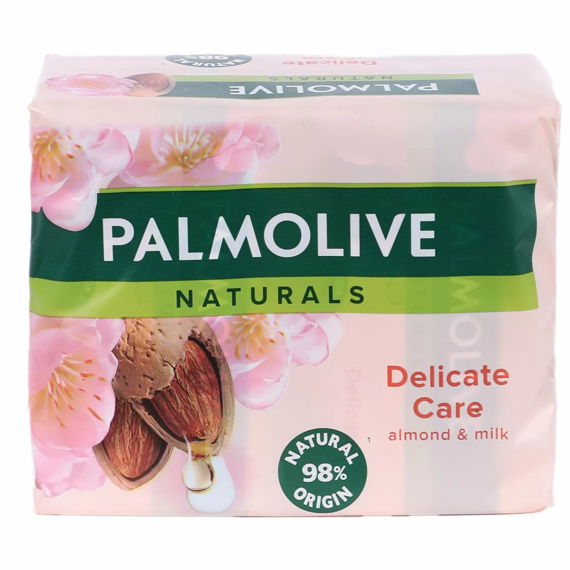 PALMOLIVE Hygiène<Lot de 4 savons naturels au lait d'amande