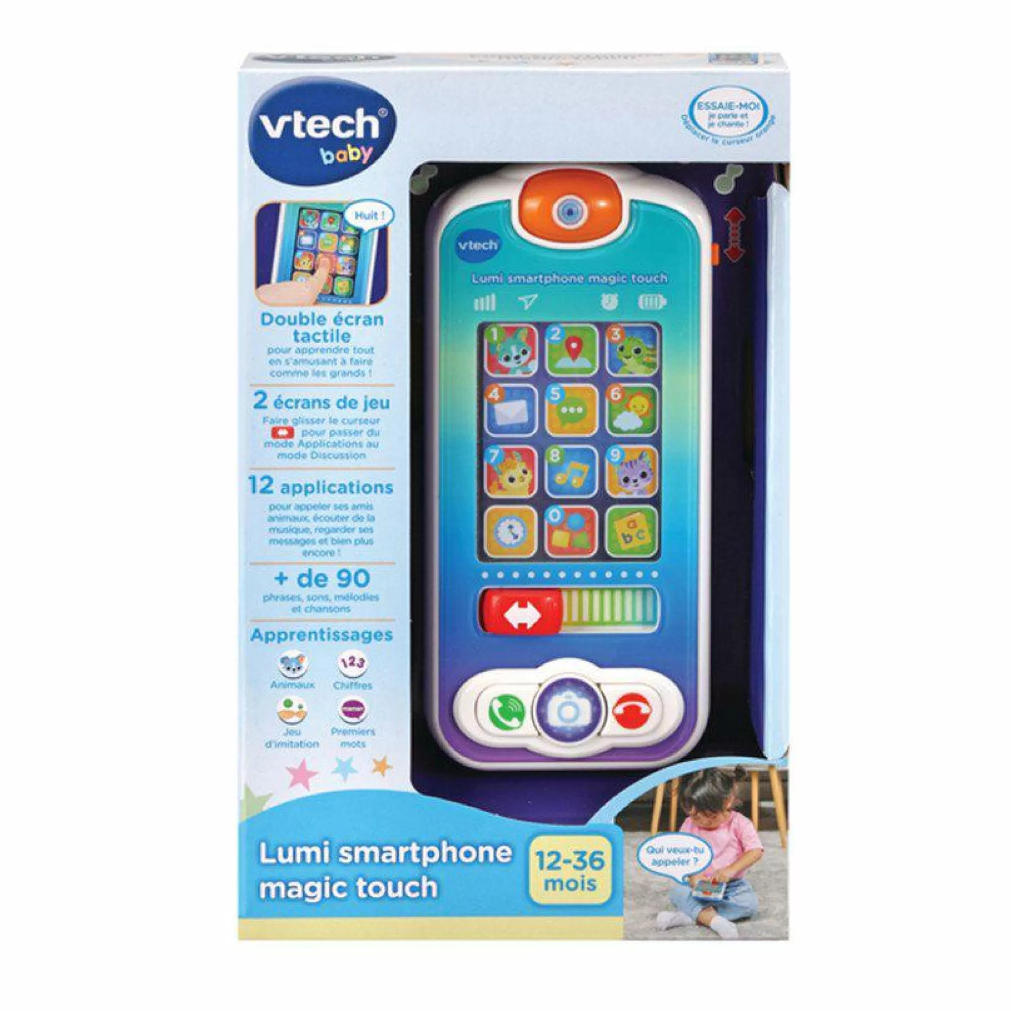 VTECH Jouet | De 0 À 24 Mois<Lumi smartphone Magic Touch