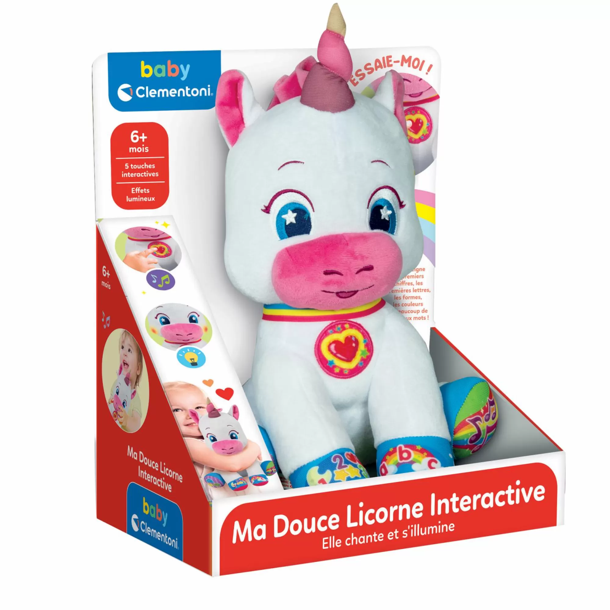 CLEMENTONI Jouet | De 0 À 24 Mois<Ma douce licorne interactive