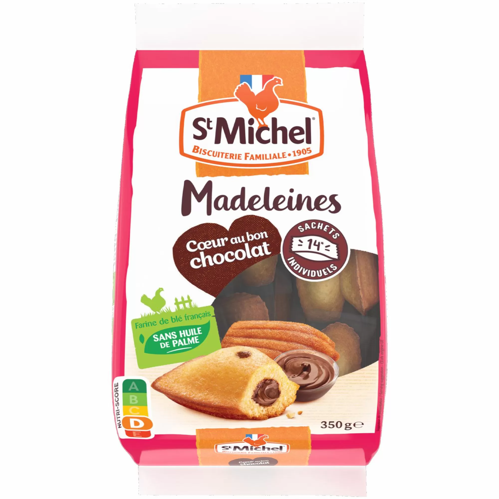 Stokomani Épicerie Sucrée<Madeleines fourrées au chocolat