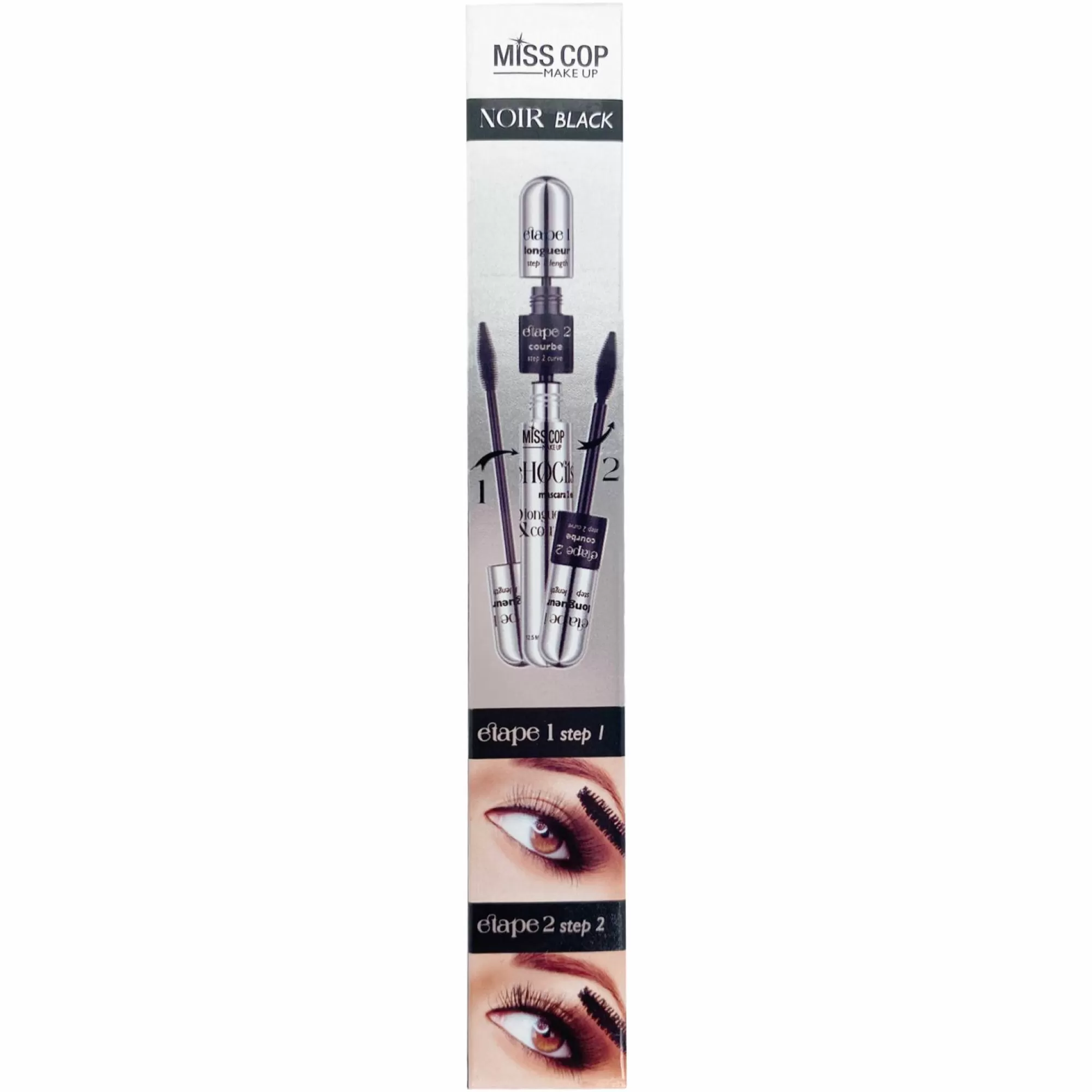 MISS COP Maquillage Et Ongles<Mascara rehocils 2 en 1 longueur et courbe