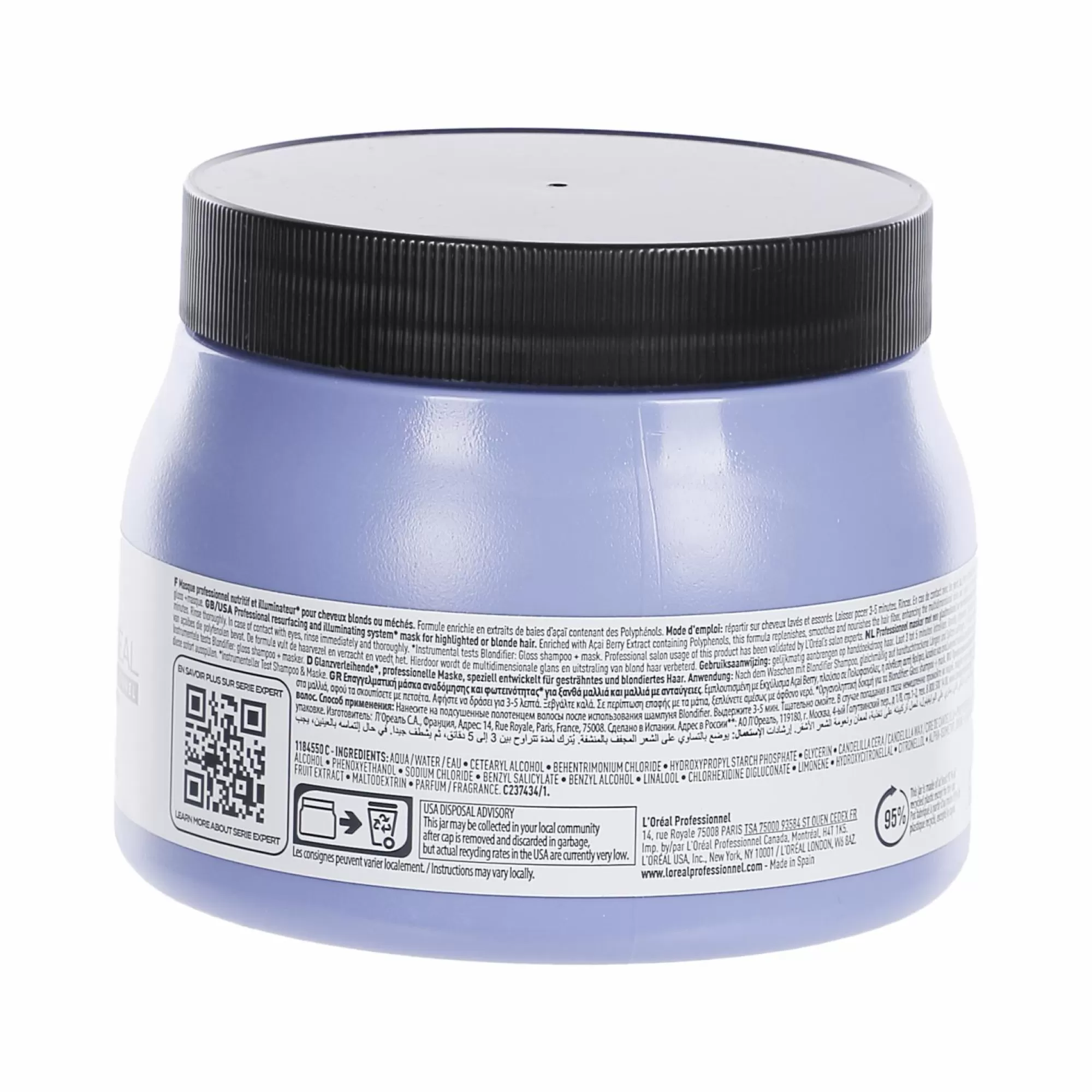 Stokomani Cheveux<Masque cheveux blondifier gloss serie expert Grand format