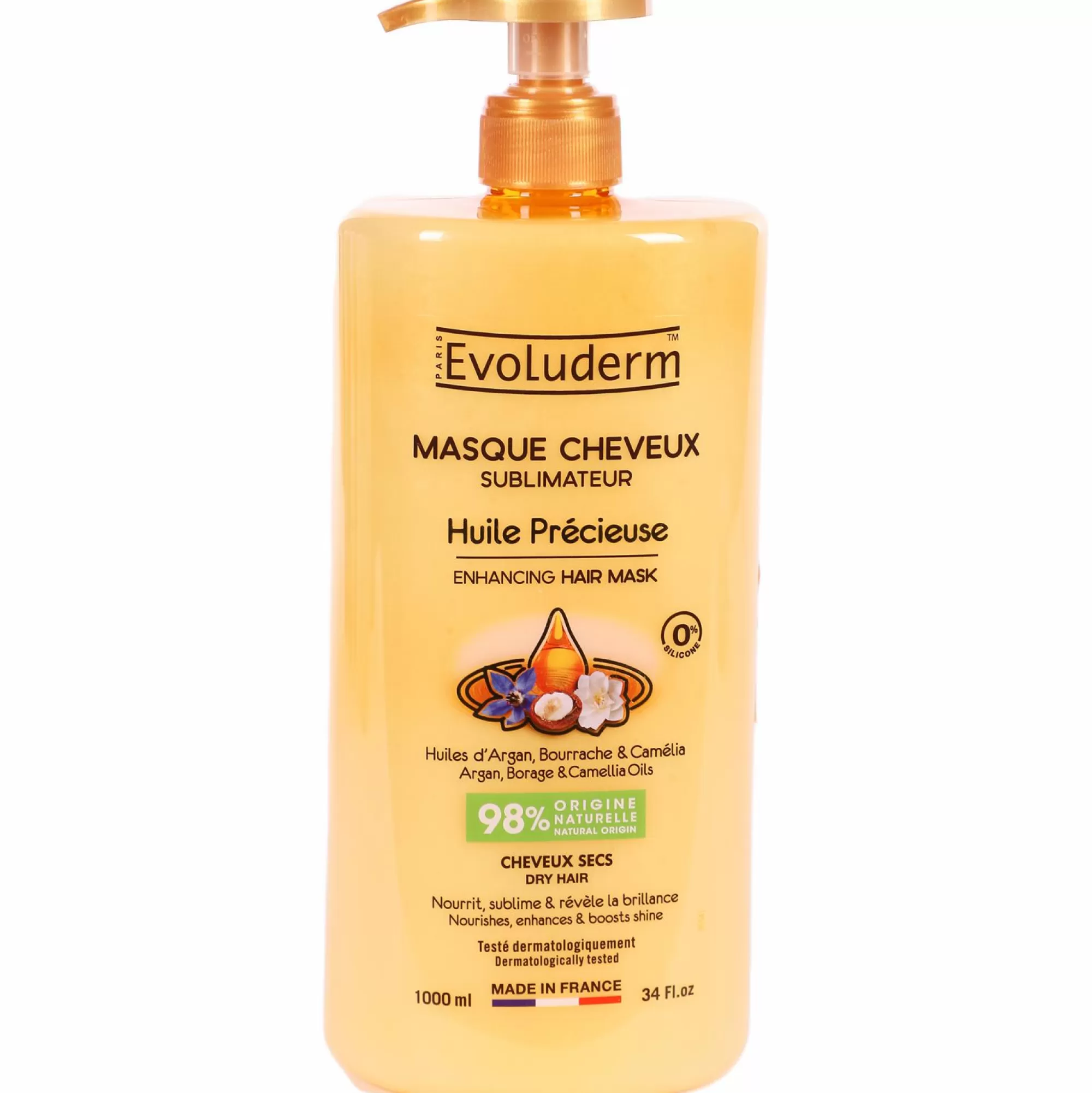 EVOLUDERM Cheveux<Masque pour cheveux à l'huile précieuse