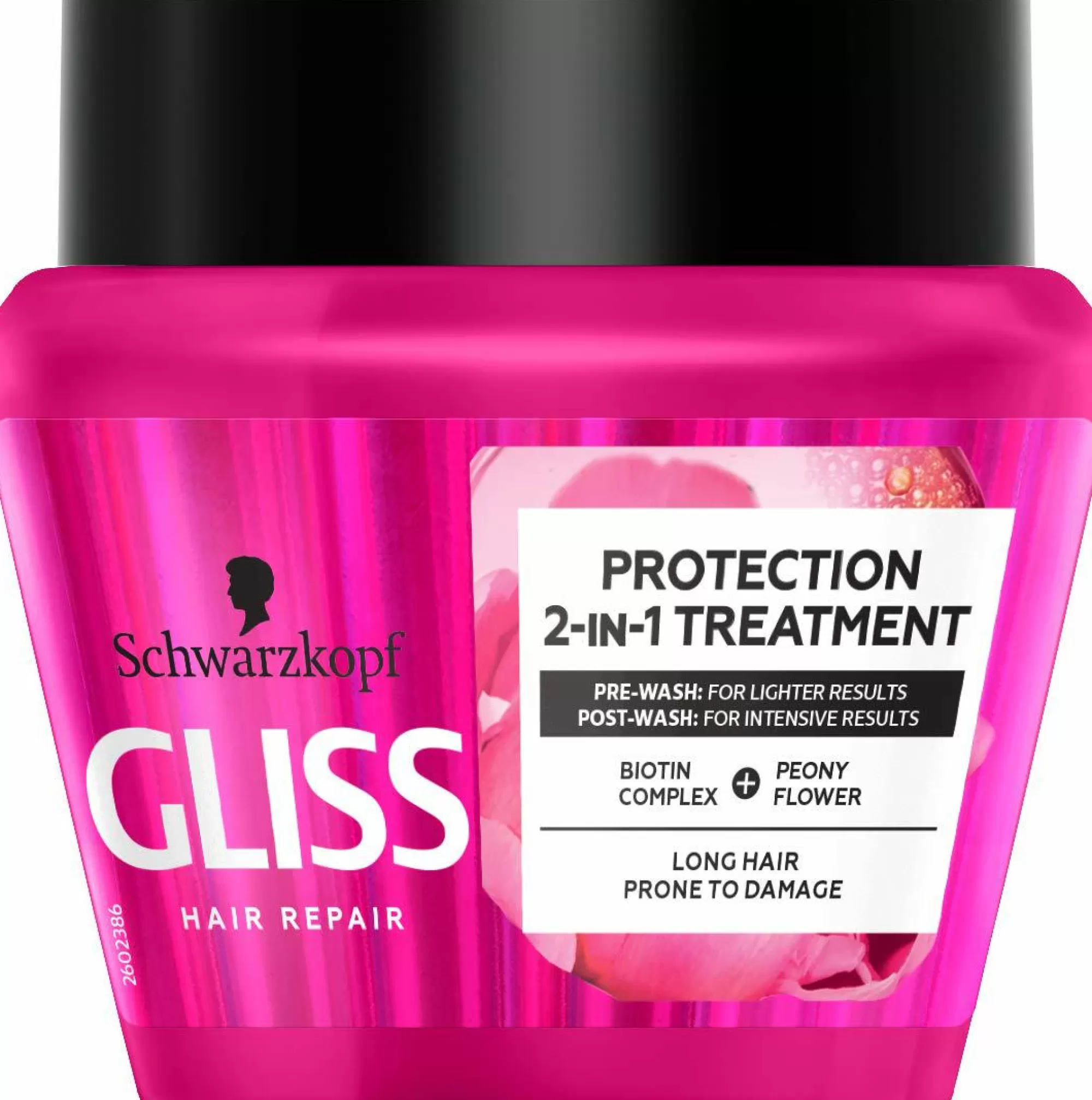 GLISS Cheveux<Masque protection 2 en 1 cheveux longs