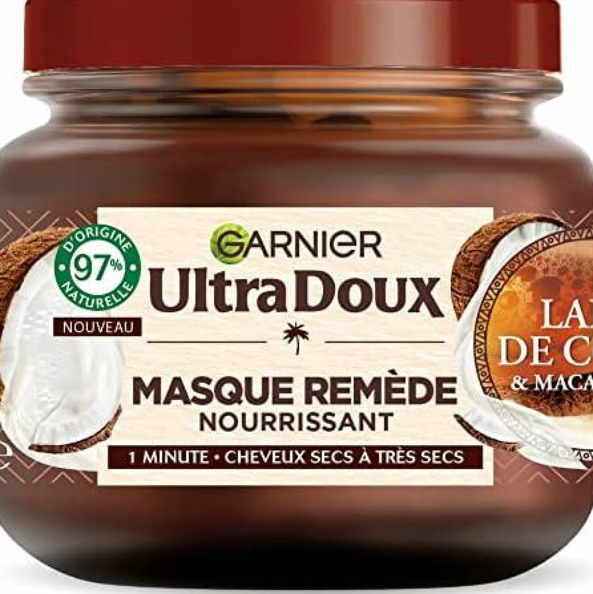 ULTRA DOUX Cheveux<Masque remède nourrissant 1 minute cheveux secs à très secs