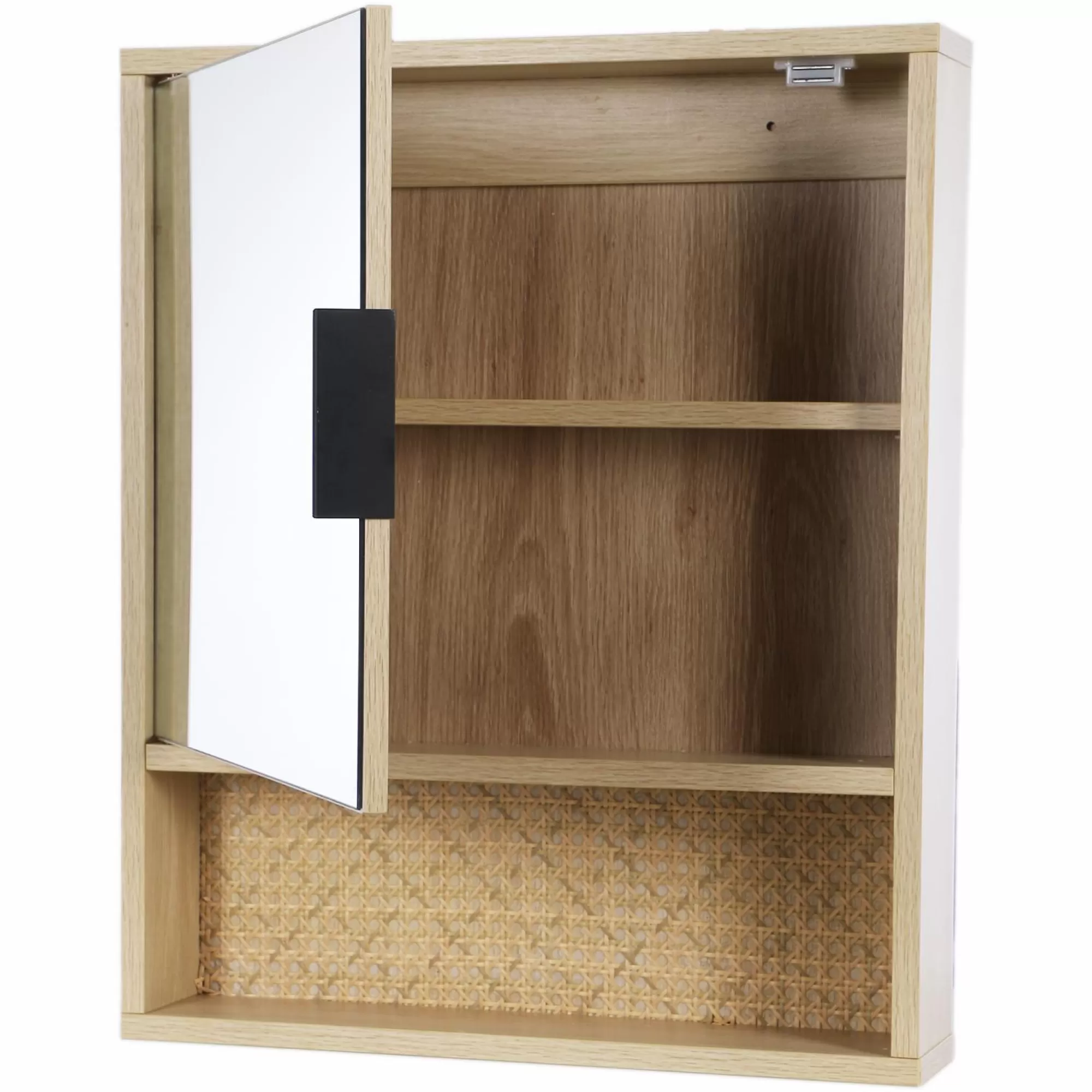 INDIG EAU Mobilier | Salle De Bain Et Wc<Miroir armoire mural en cannage