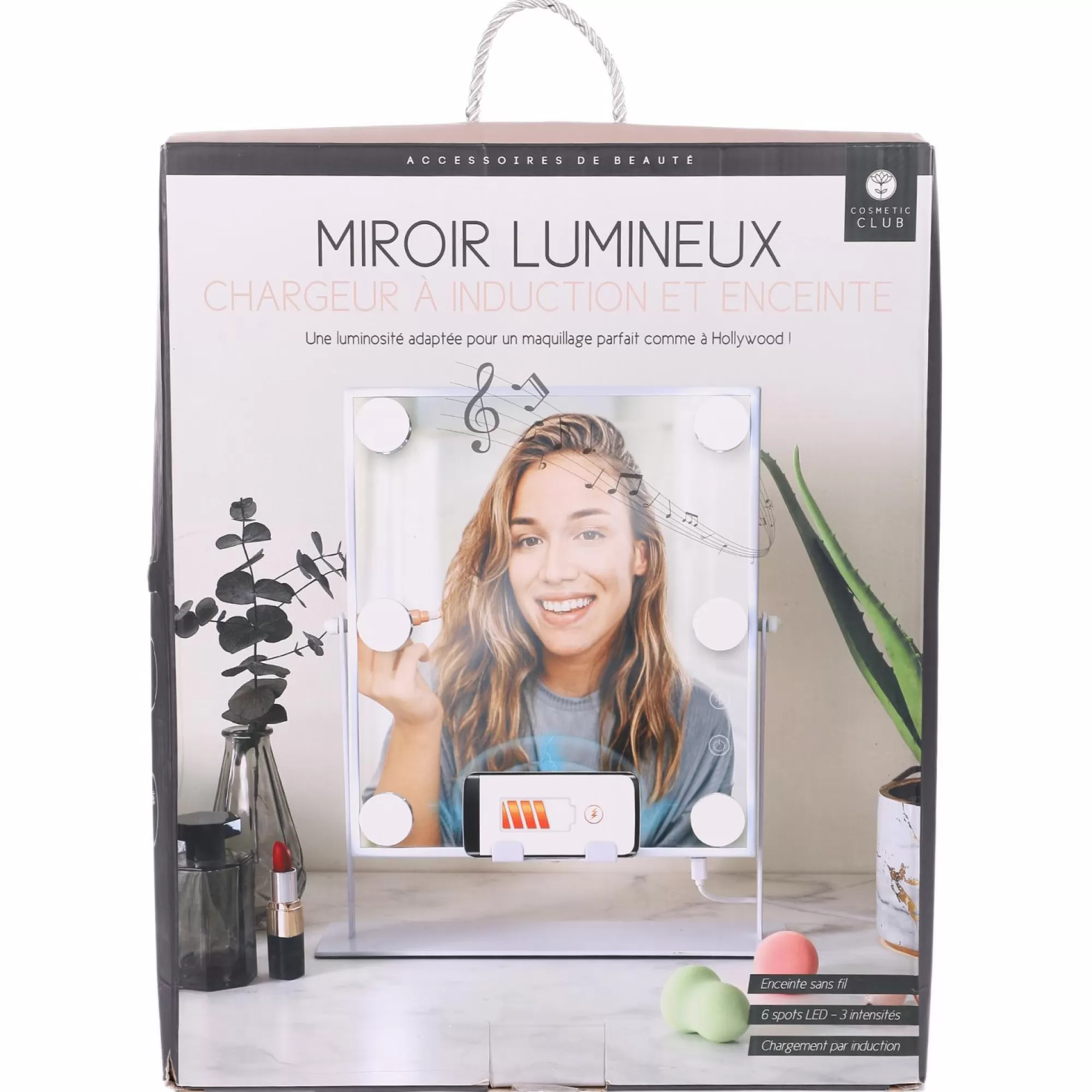 Stokomani Accessoires Beauté<Miroir de maquillage à Led