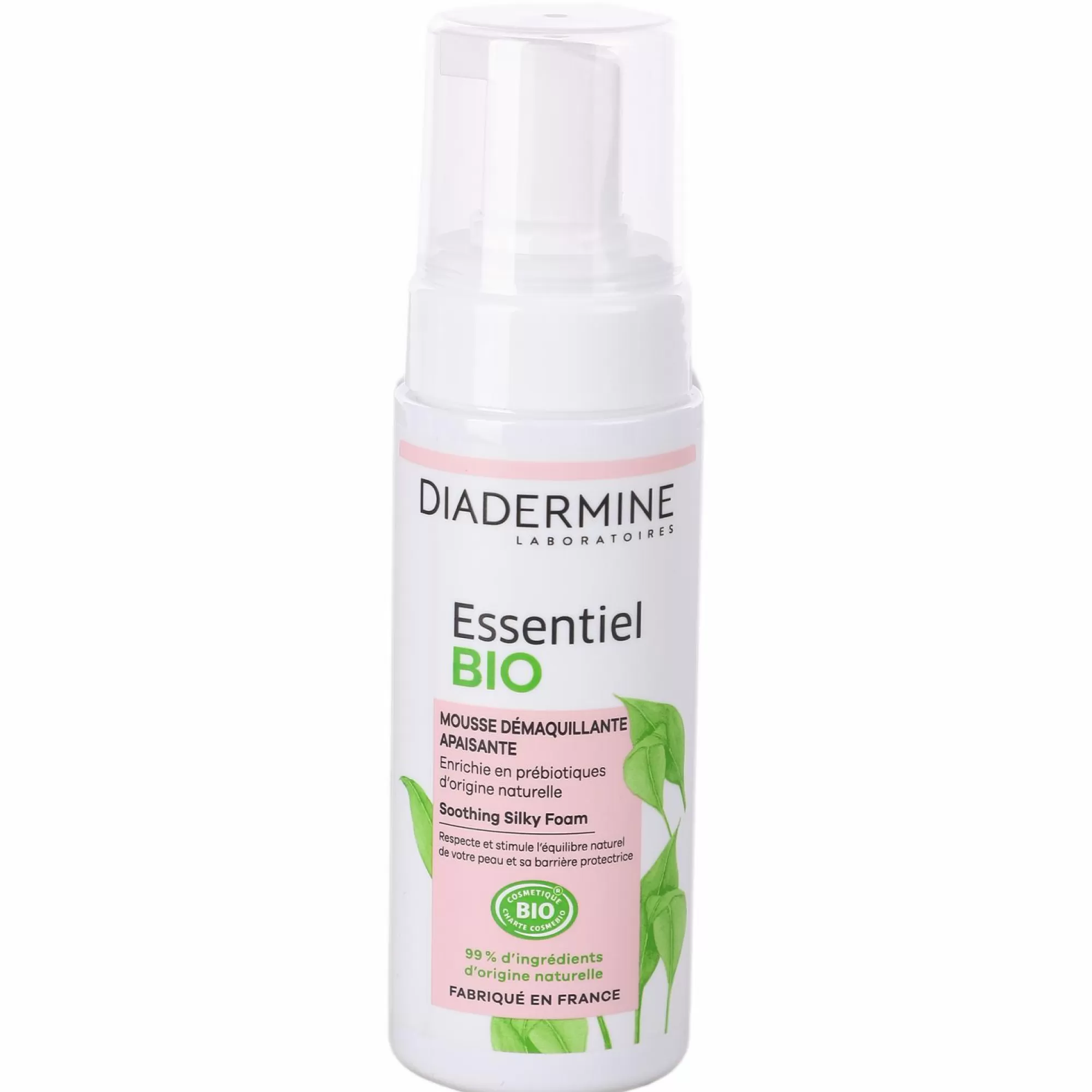 DIADERMINE Visage<MOUSSE DEMAQUILLANTE APAISANTE ESSENTIEL