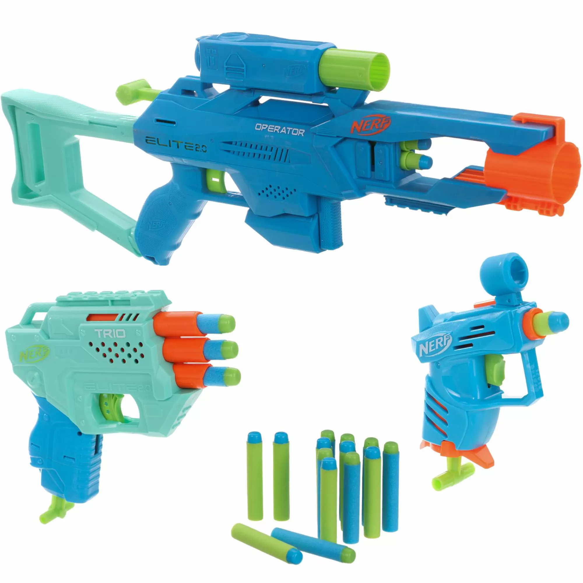 NERF Jouet<Elite 2.0 pack tactique + 20 fléchettes