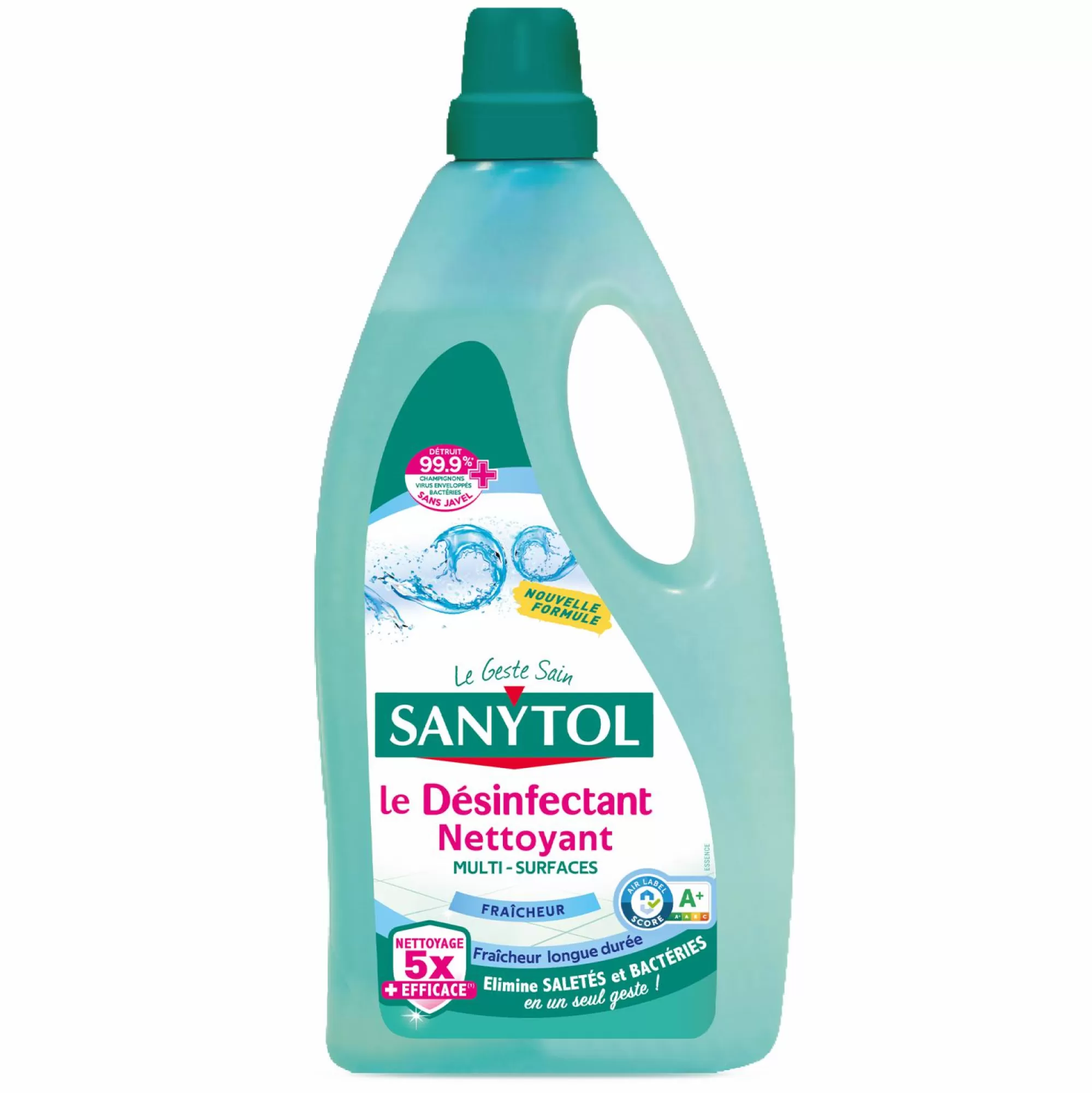 SANYTOL Produits Ménagers<Nettoyant désinfectant sols et surfaces fraîcheur